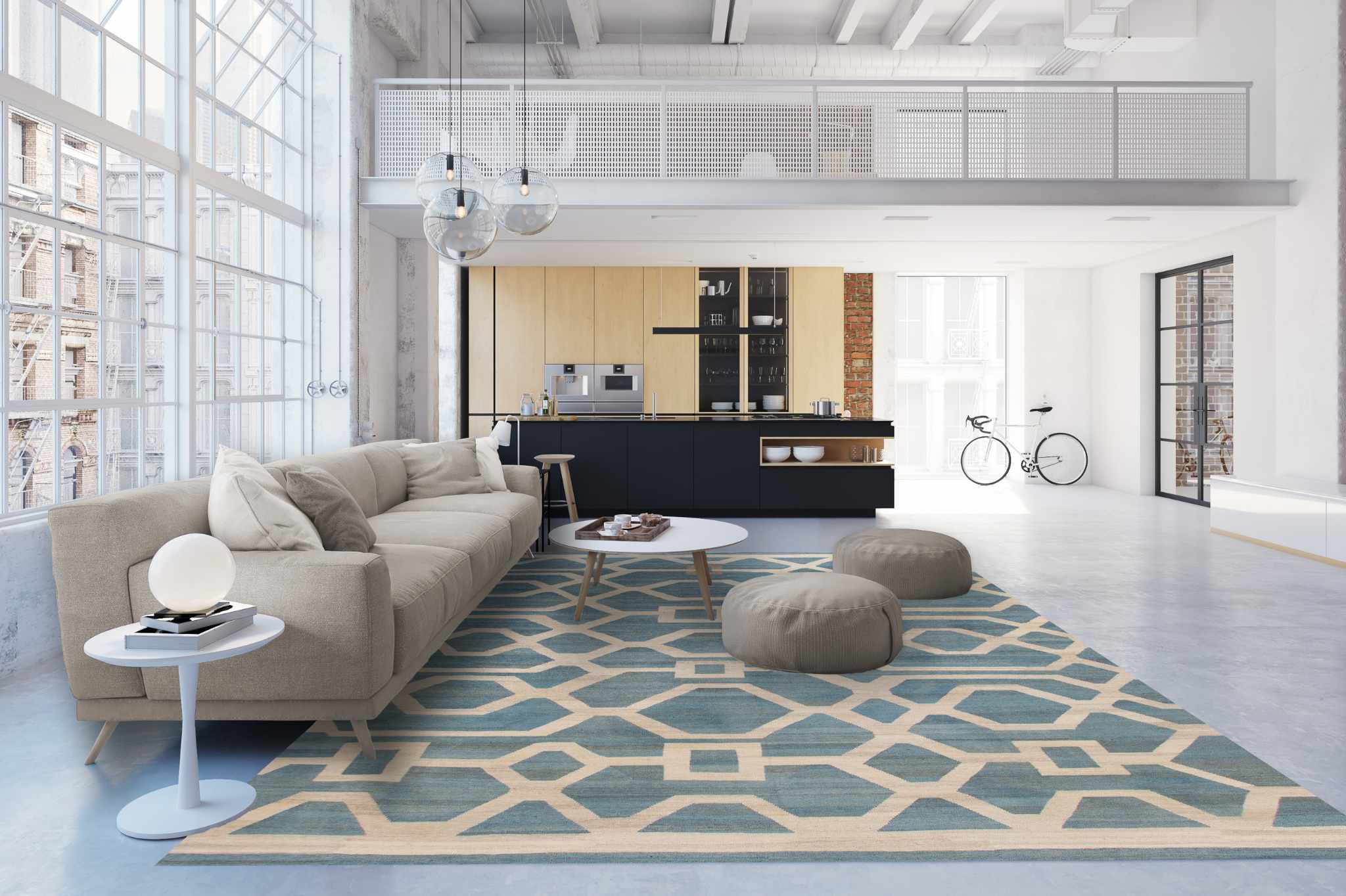 Transforming Spaces: The Art and Impact of Large Handmade Area Rugs