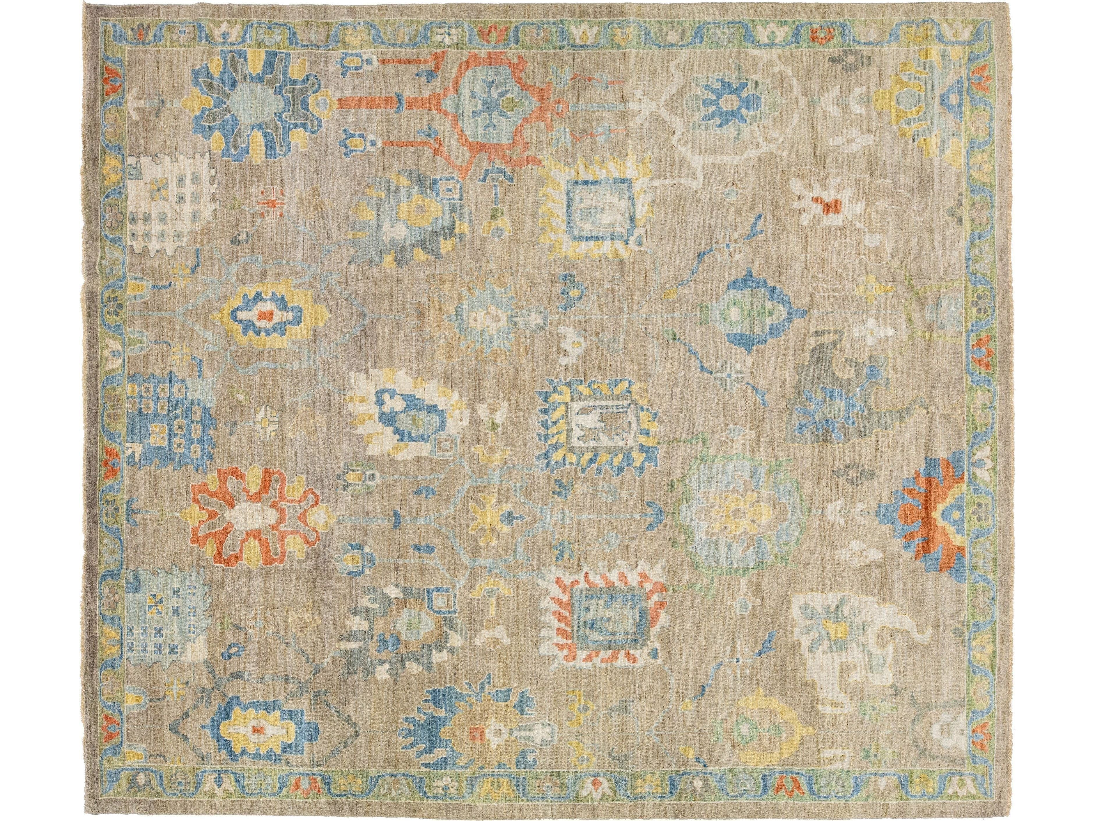 Modern Sultanabad Rug 10 X 12