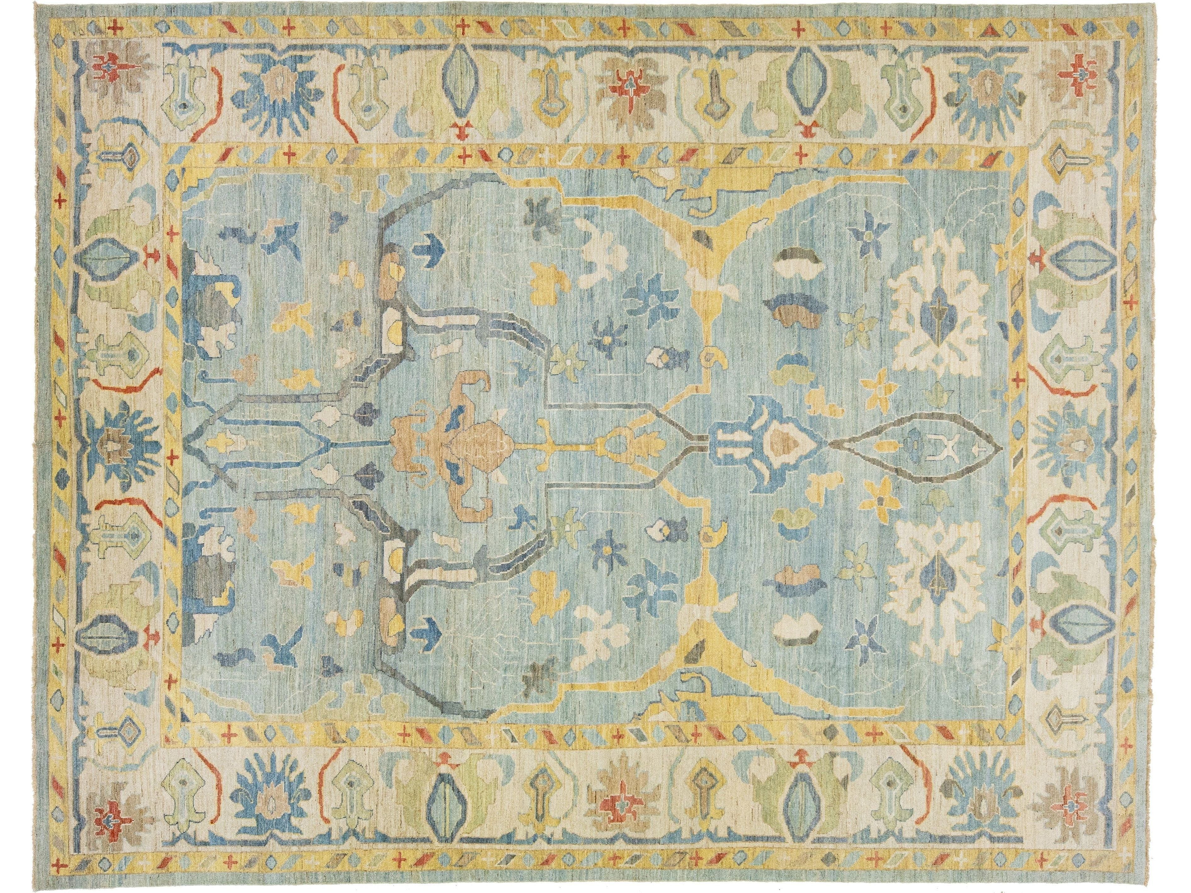 Modern Sultanabad Rug 12 X 15