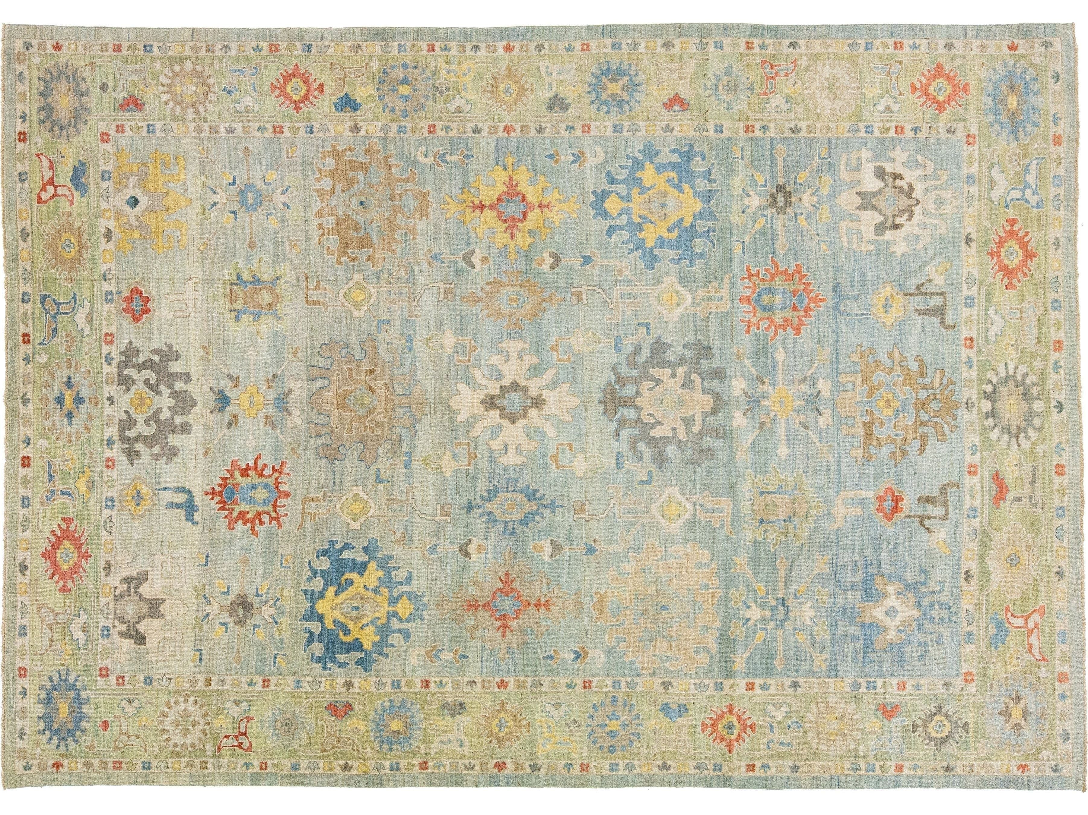 Modern Sultanabad Rug 10 X 14