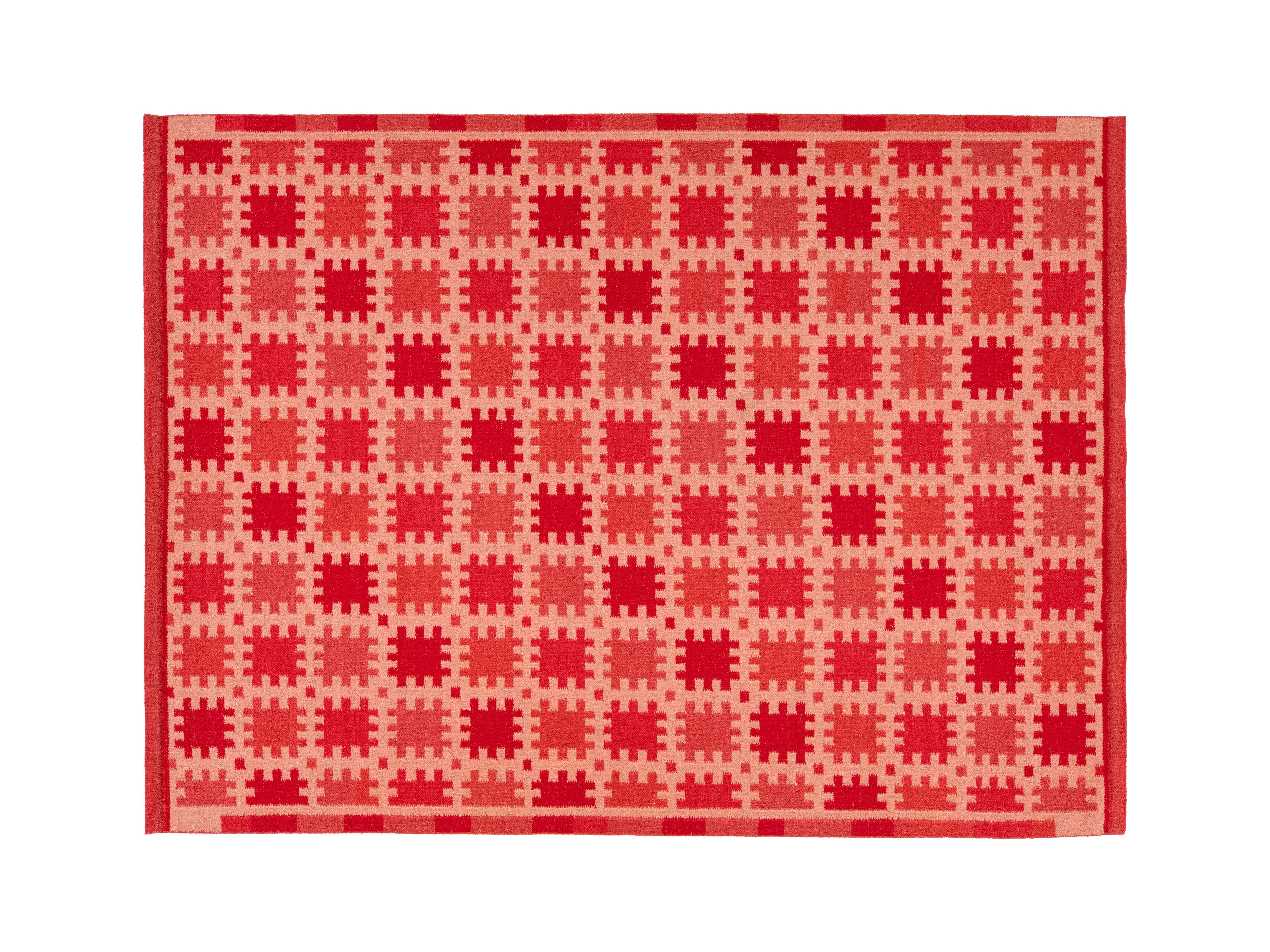 Modern Swedish Wool Rug 9 X 12