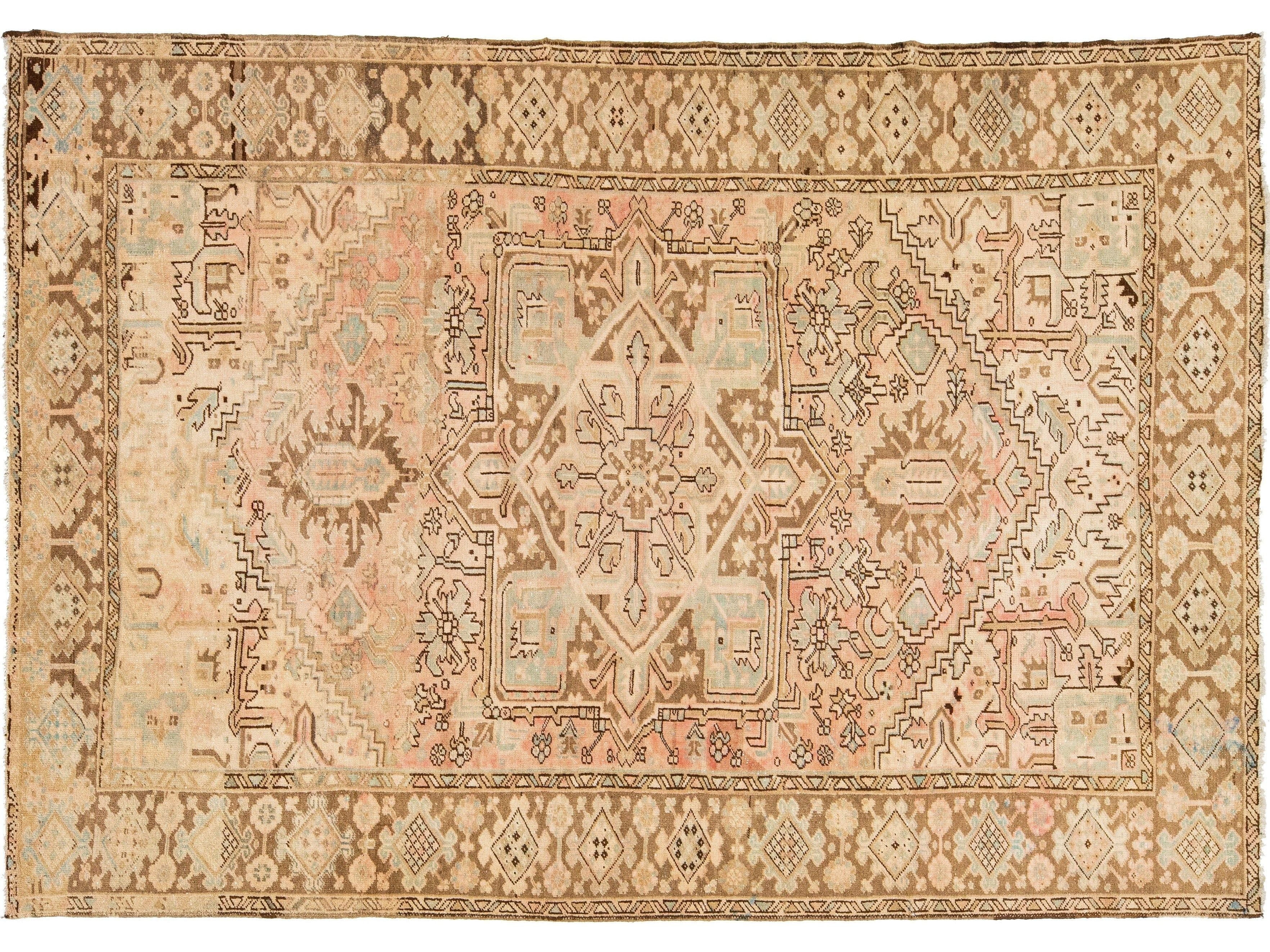Antique Malayer Wool Rug 8 X 12