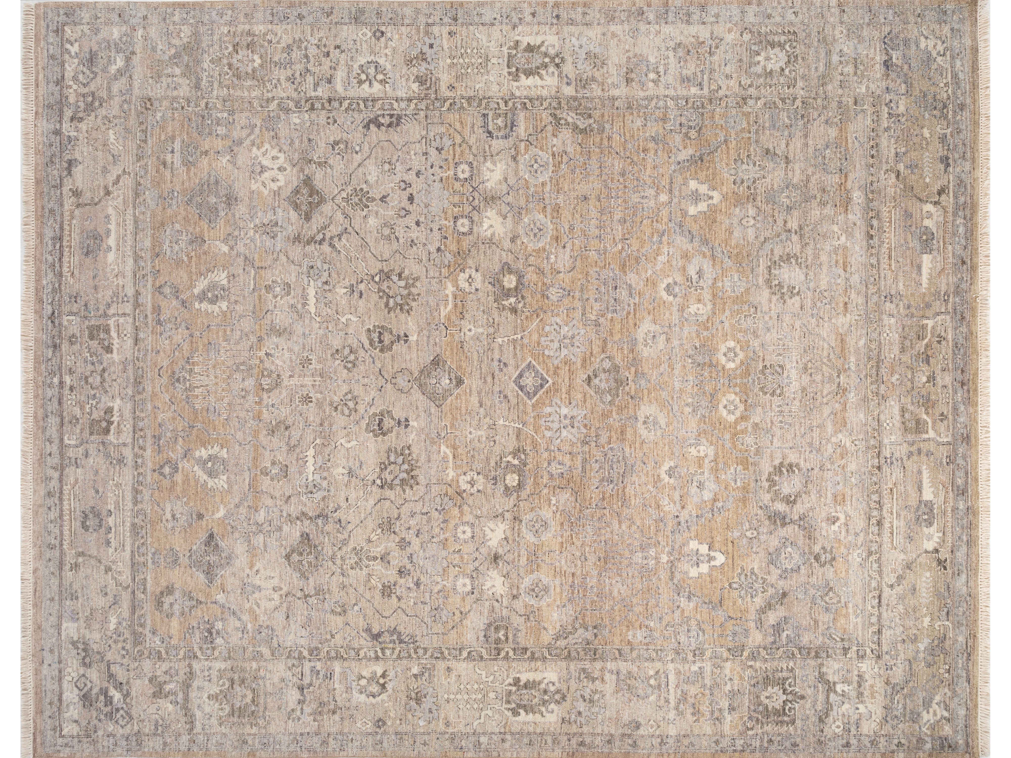Traditional Wool Rug 8 X 10 -Made to order-