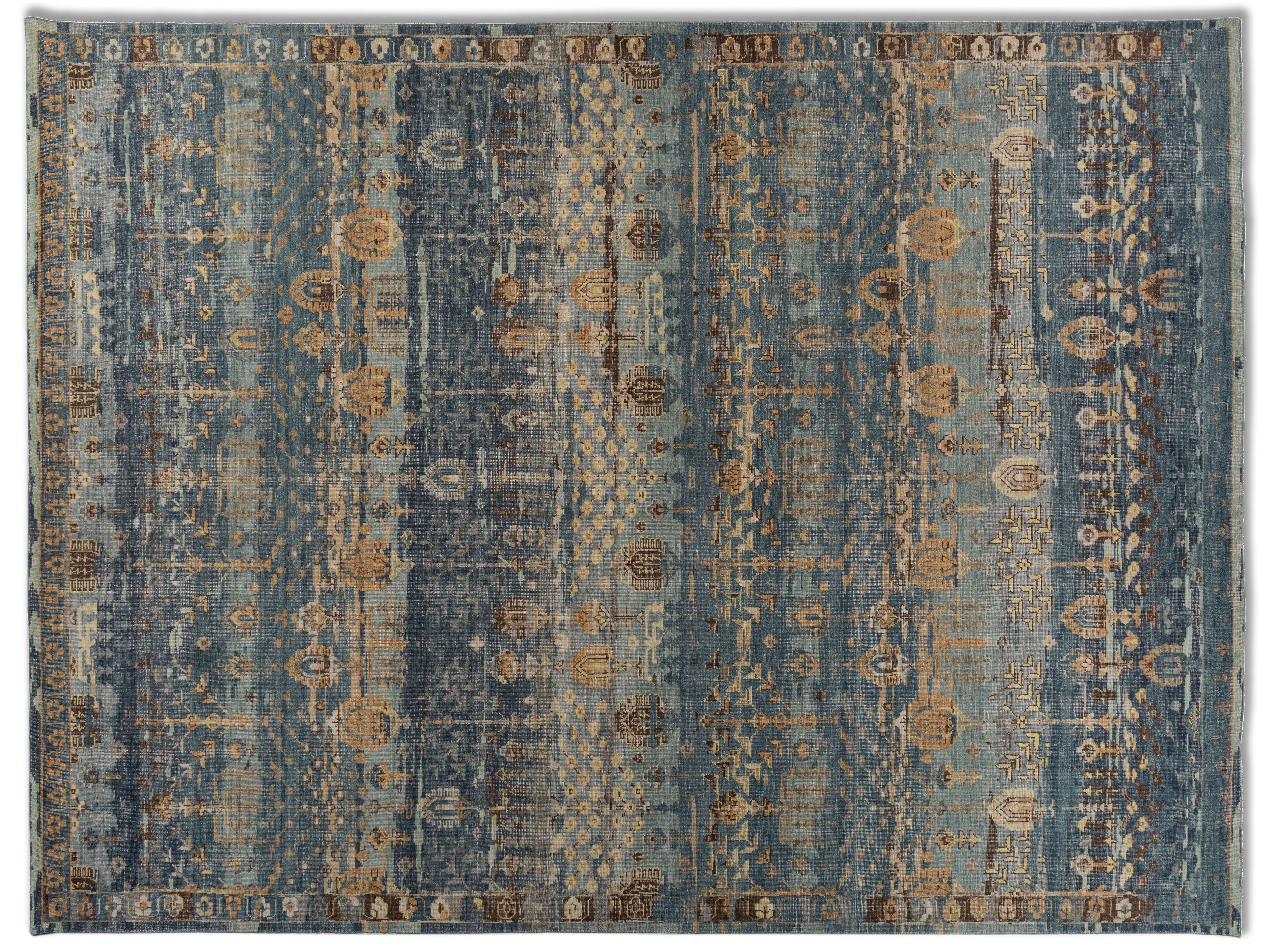 Traditional Wool Rug 8 X 10 -Made to order-