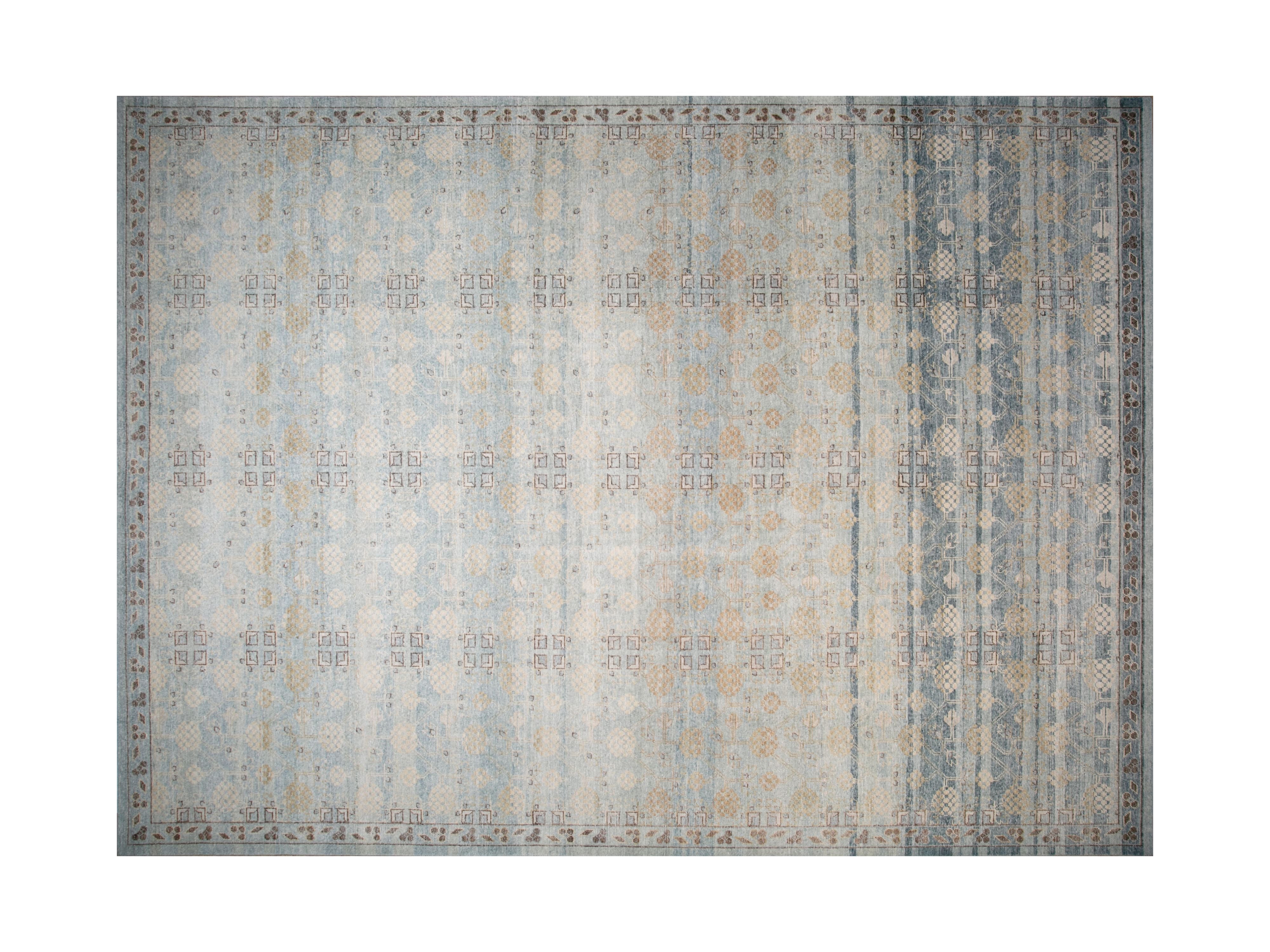 Traditional Wool Rug 8 X 10 -Made to order-