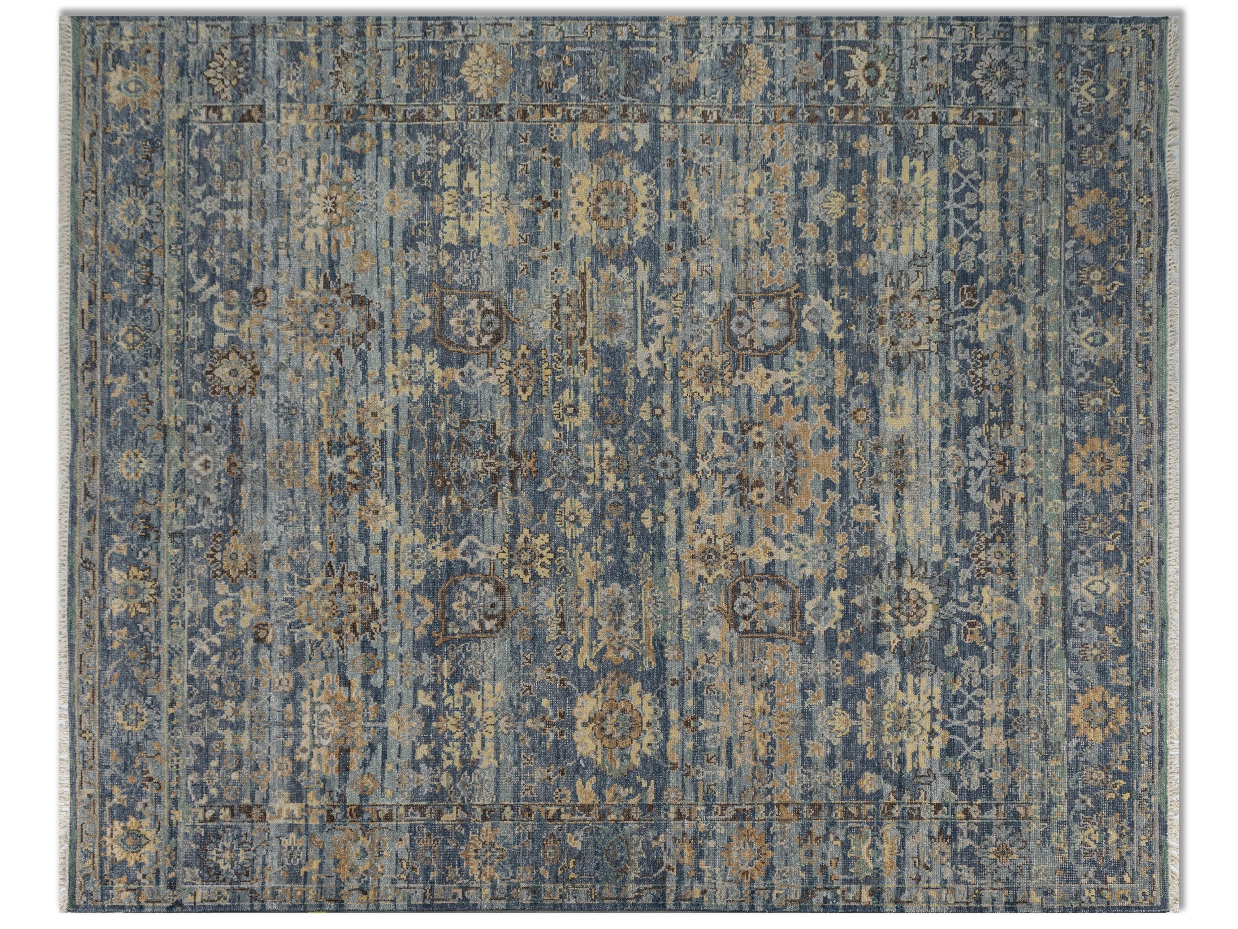 Traditional Wool Rug 8 X 10 -Made to order-