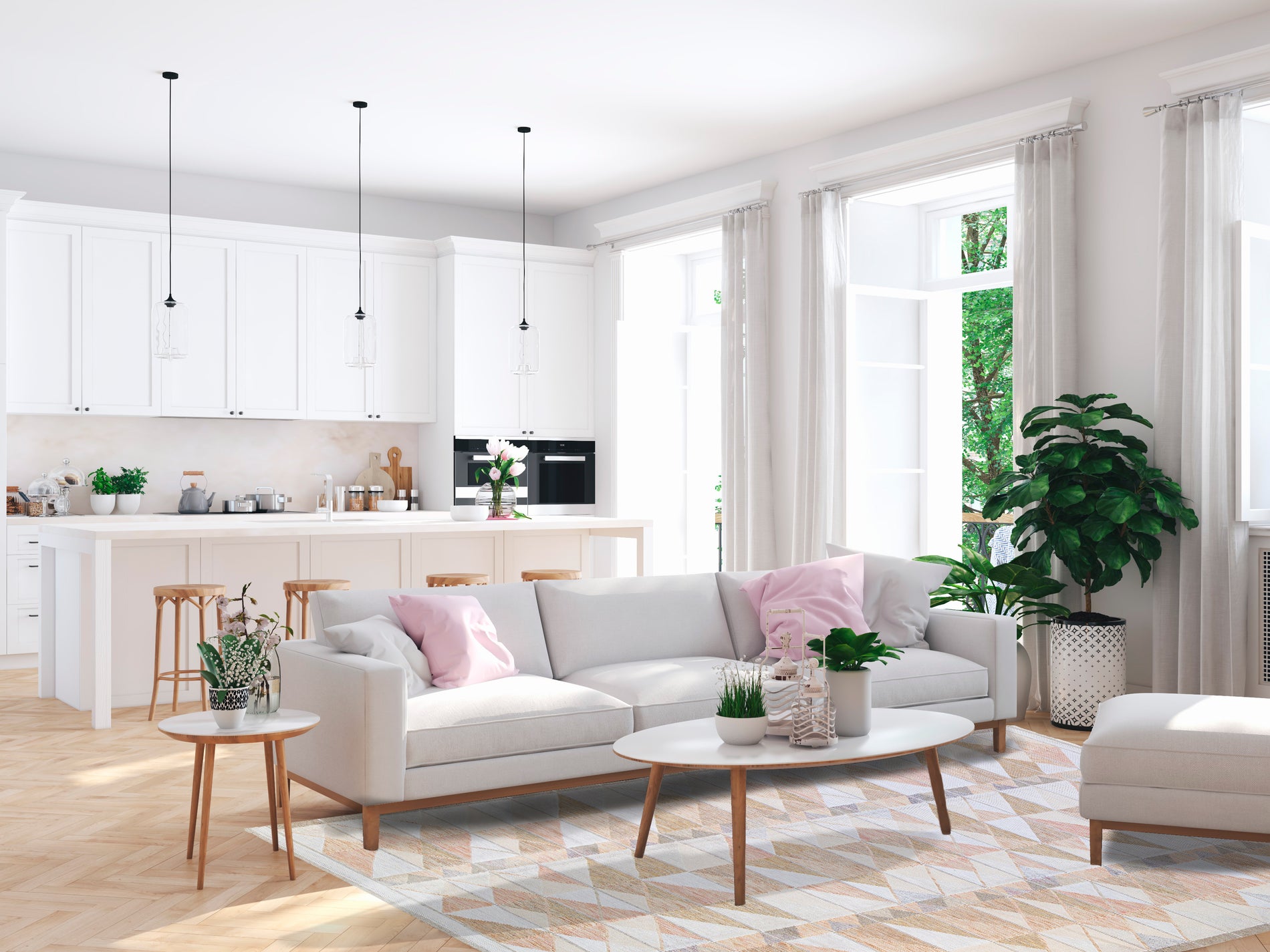 Enhancing Interior Design with the Interplay of Lighting and Area Rugs