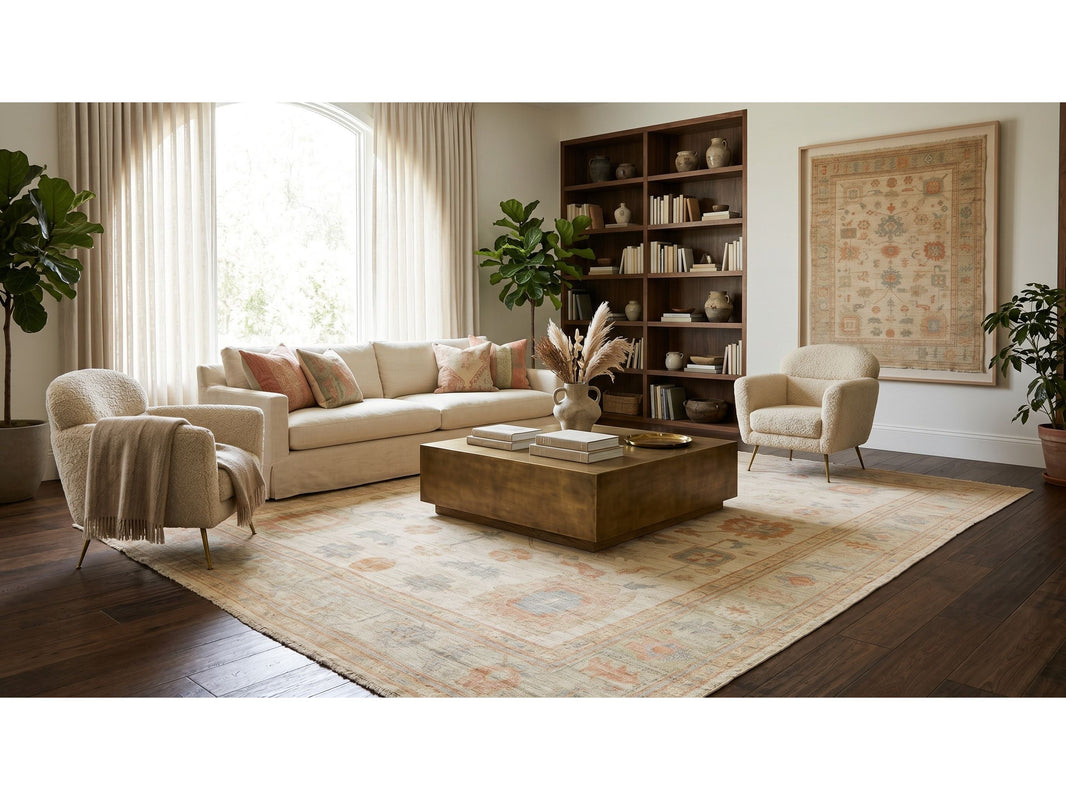 Why Interior Designers Are Into Timeless Oushak Rugs