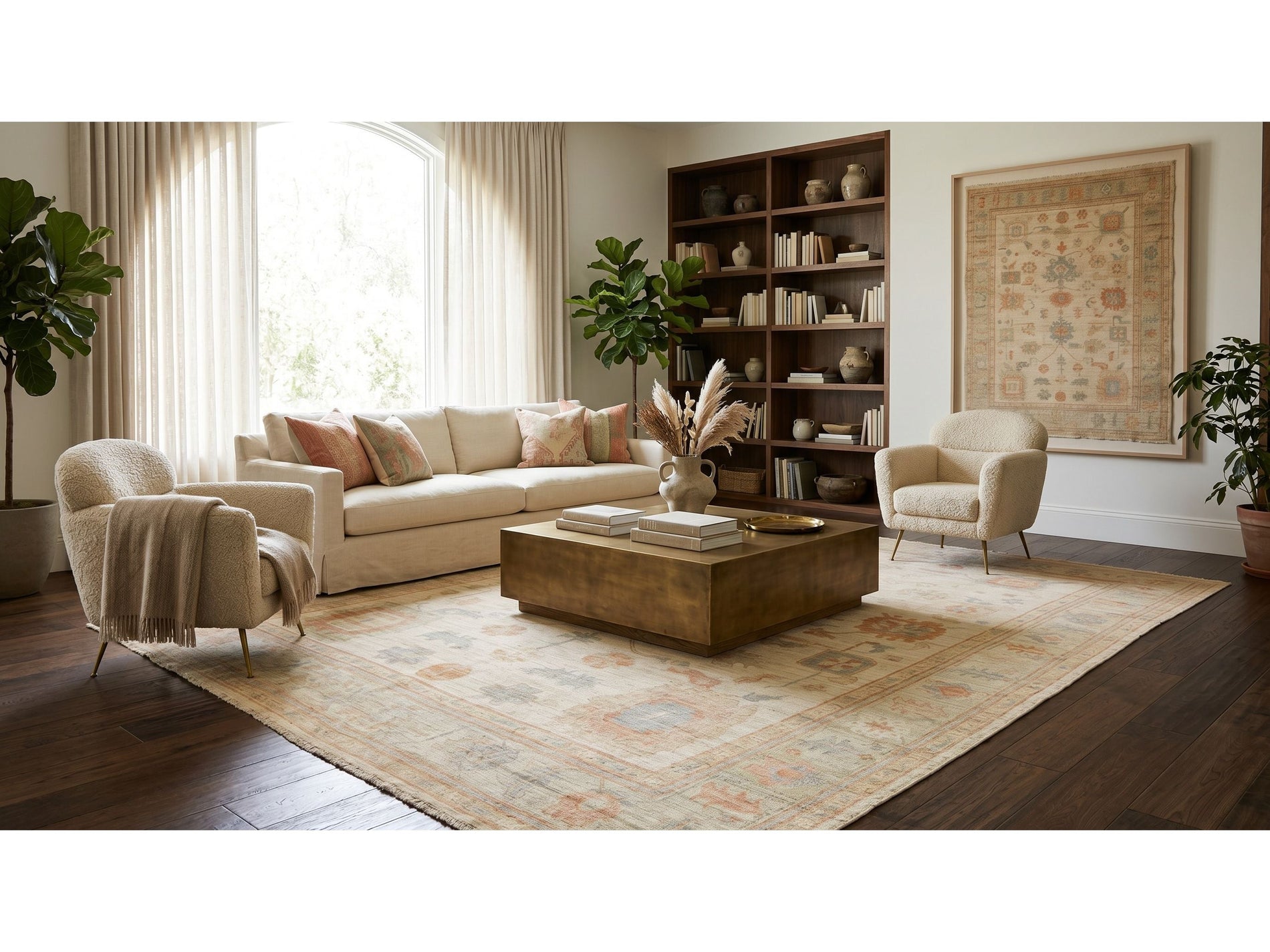 Why Interior Designers Are Into Timeless Oushak Rugs