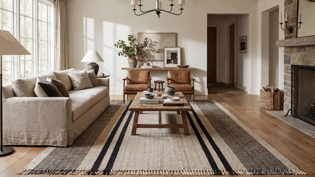 Abstract Kilim Rugs & Mid-Century Modern Area Rugs
