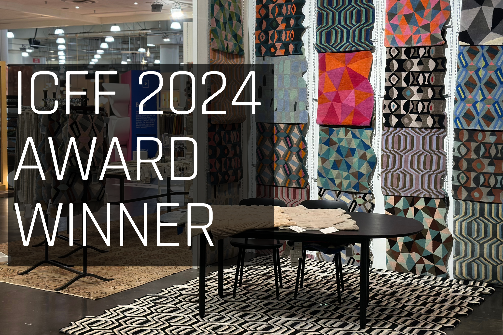 Apadana Receives the Inspire Award at ICFF 2024 for Best Carpet and Flooring