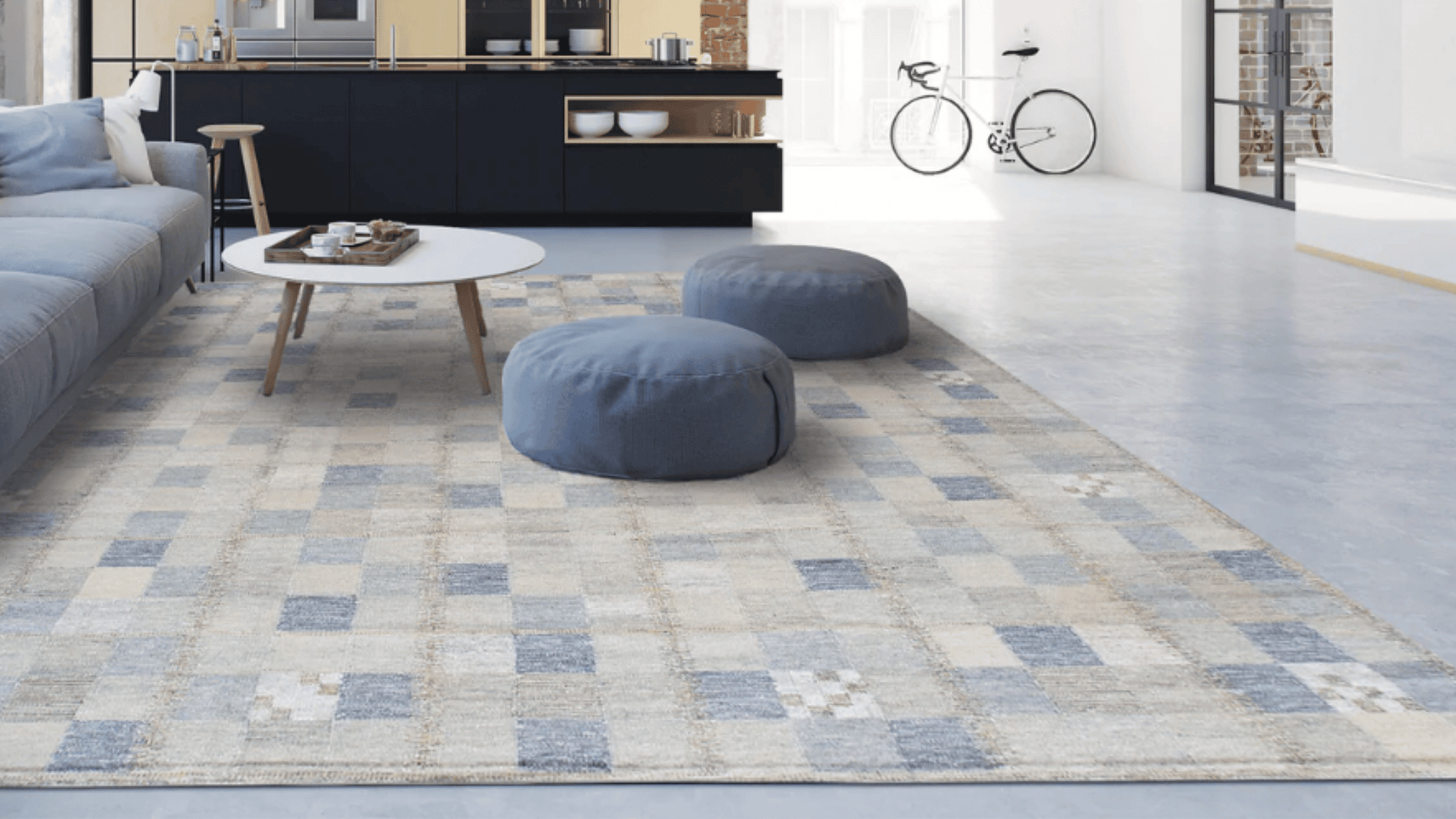 Scandinavian designed living room