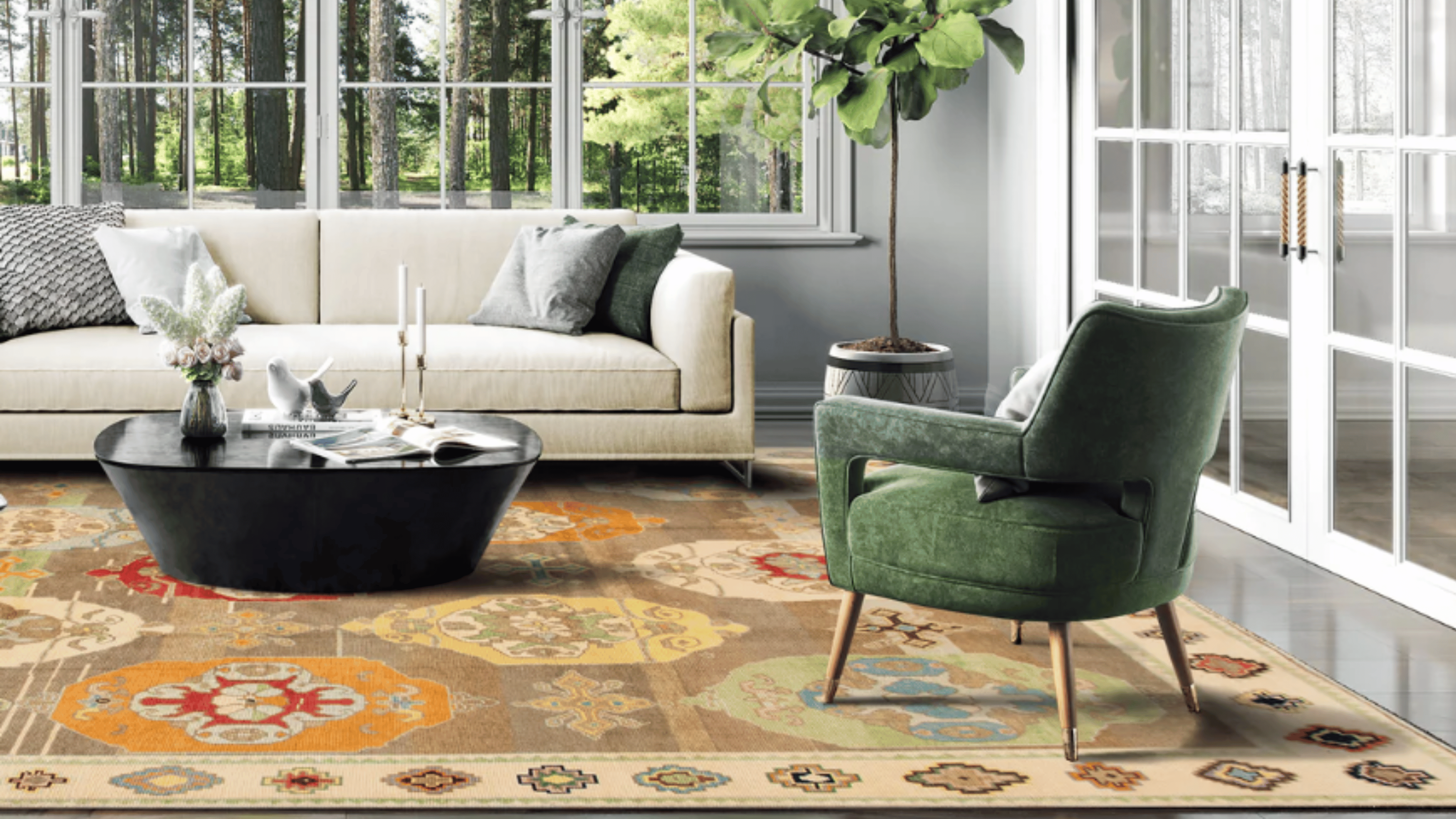 Why Oushak Rugs Are Popular With Designers
