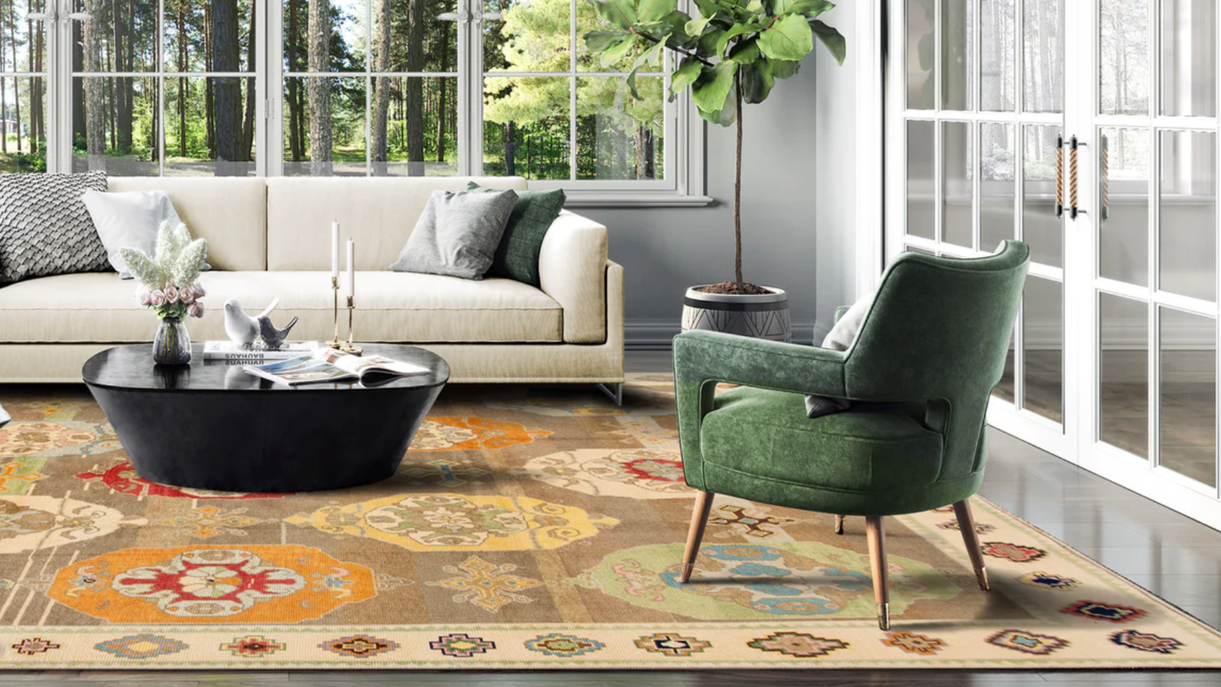 The Timeless Charm of Oushak Rugs: A Preferred Choice Among Interior Designers