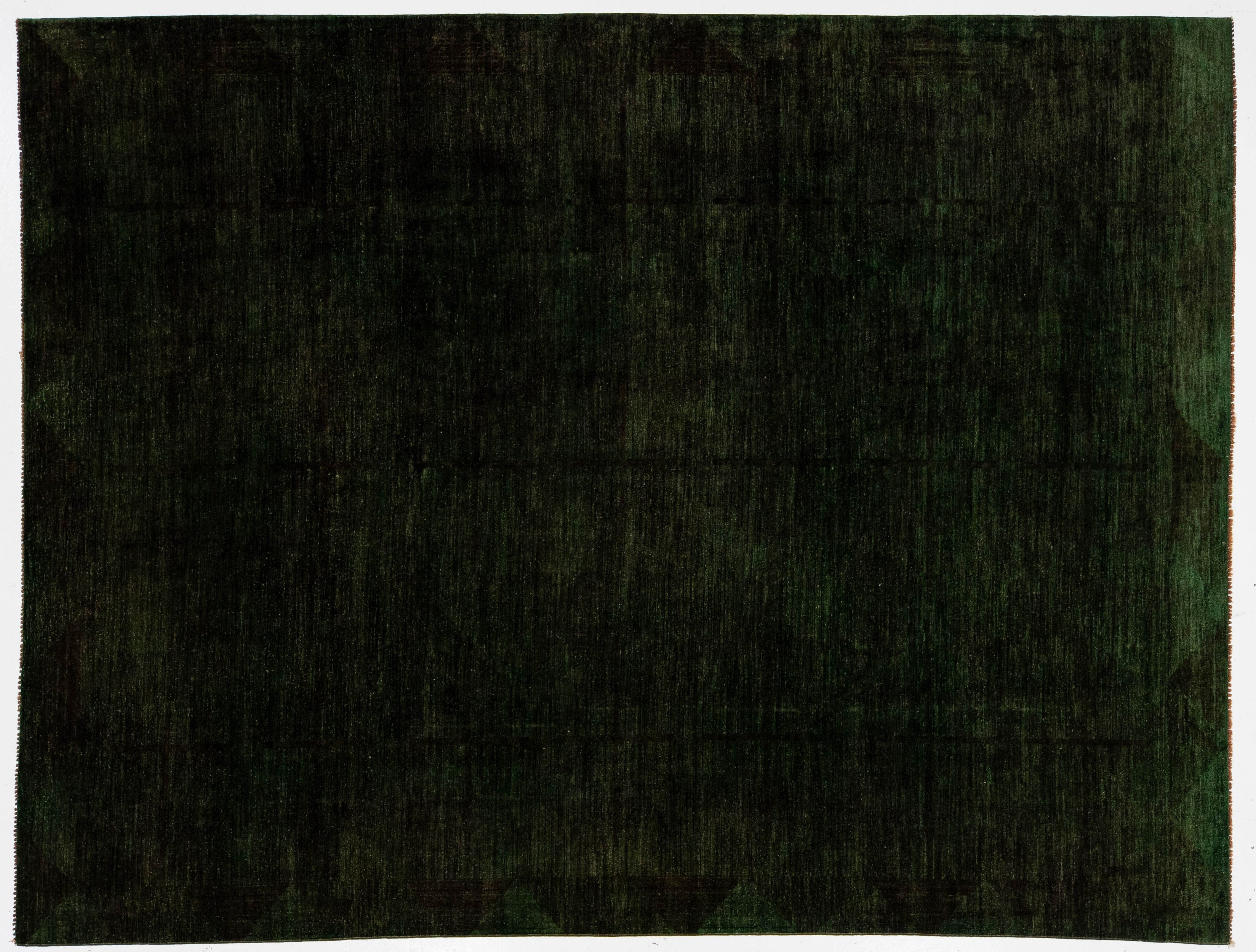 Modern Overdyed Wool Rug 9 X 11