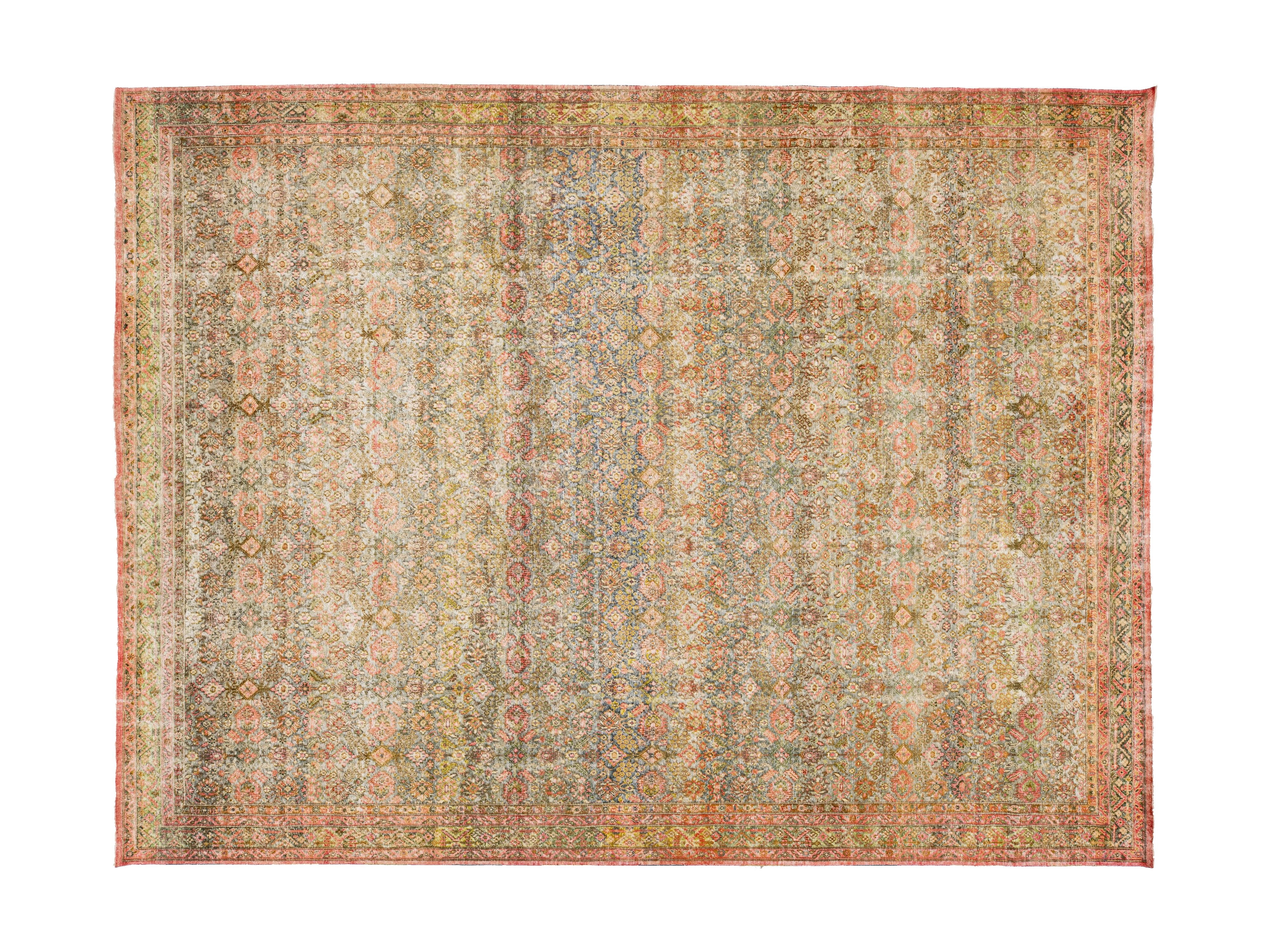 Modern Transitional Wool Rug 12 X 15