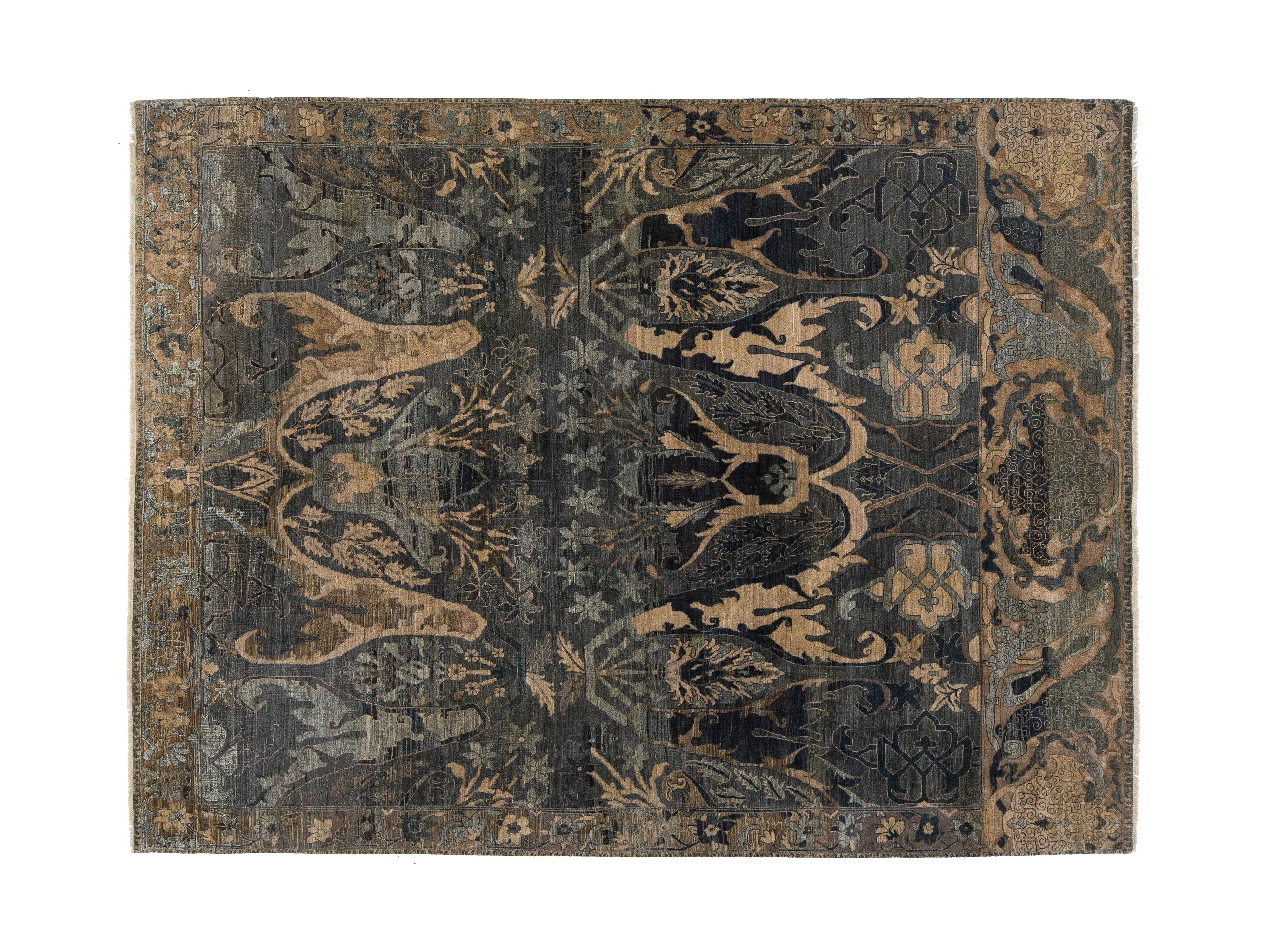 Modern Bidjar Wool Rug 8 X 11