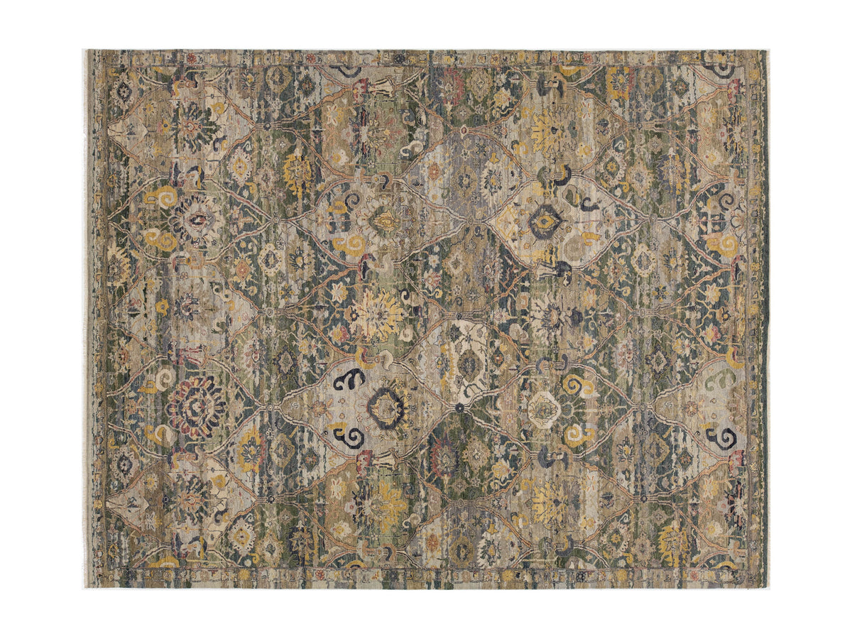 Modern Transitional Wool Rug 12 X 15