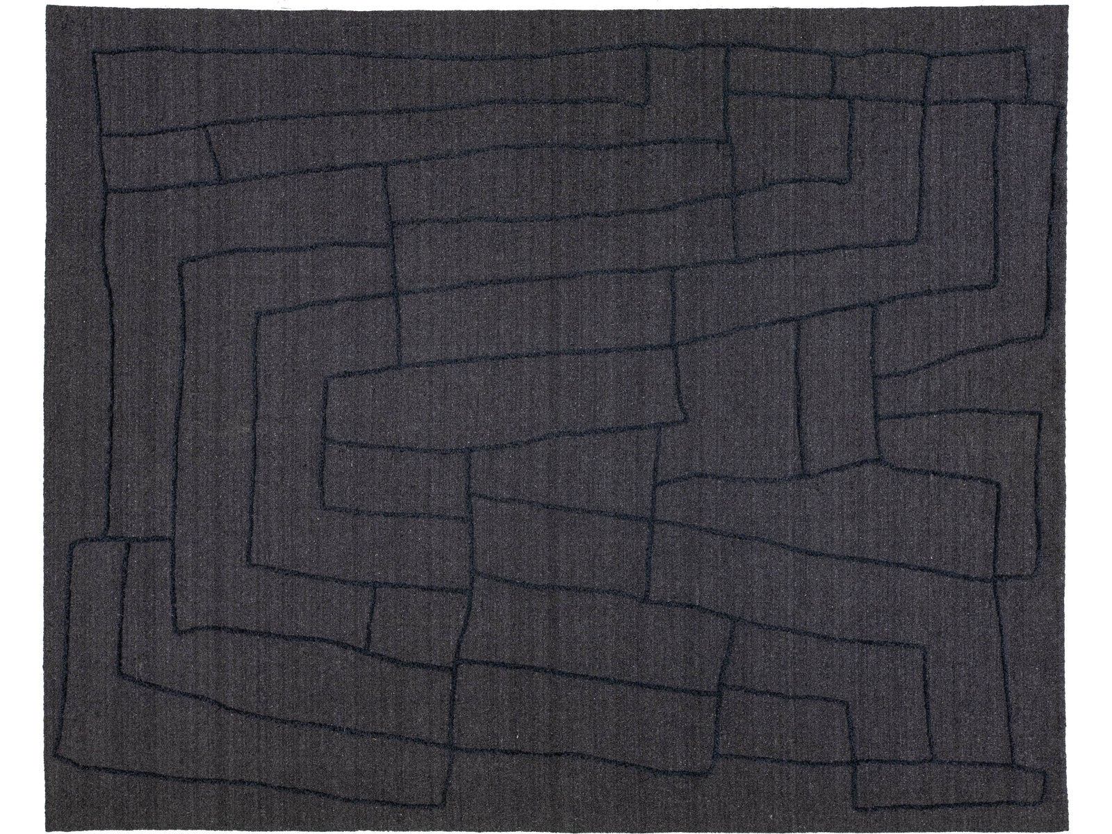 Modern Wool Rug 12 X 15