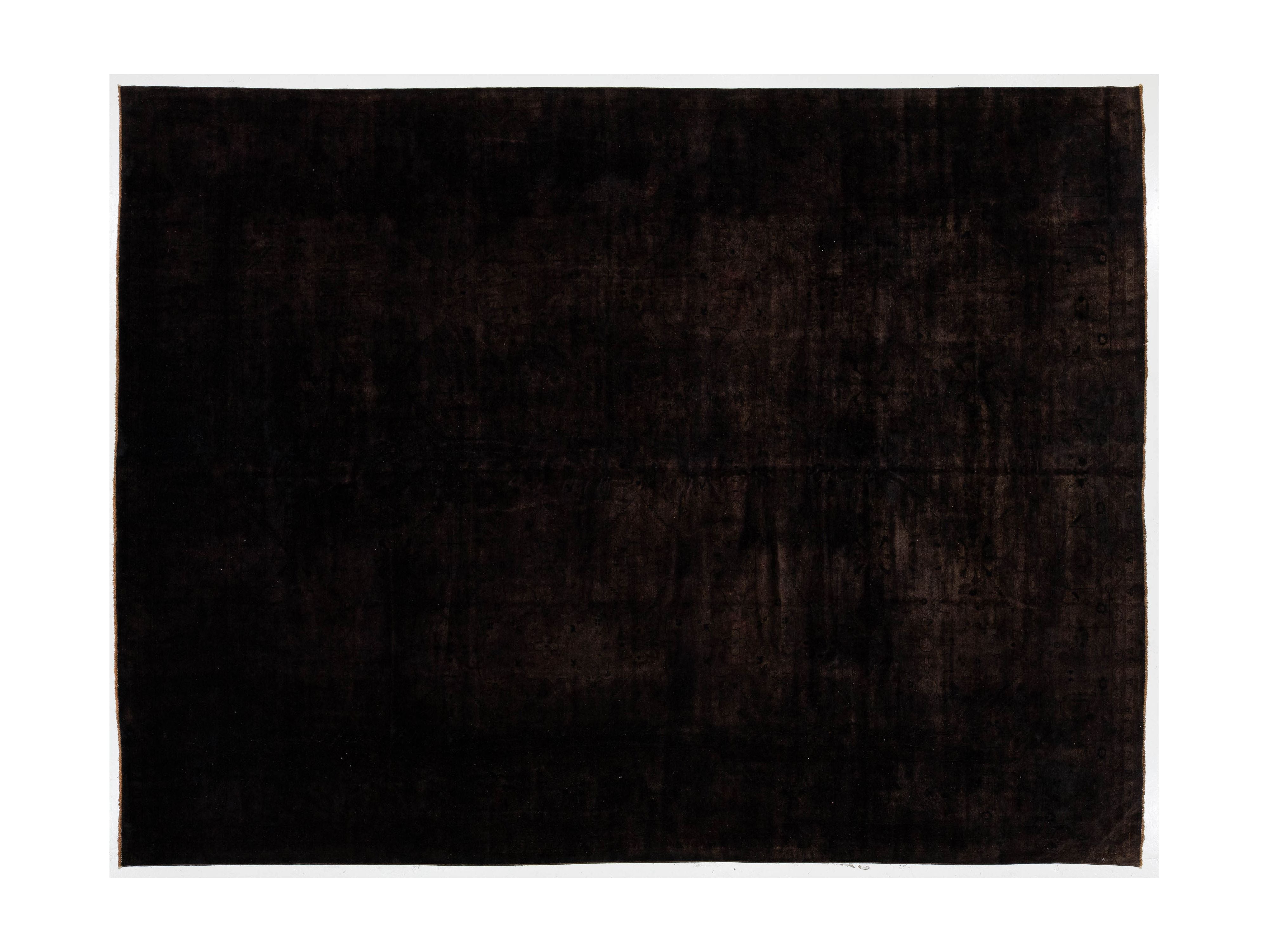 Modern Overdyed Wool Rug 11 X 15