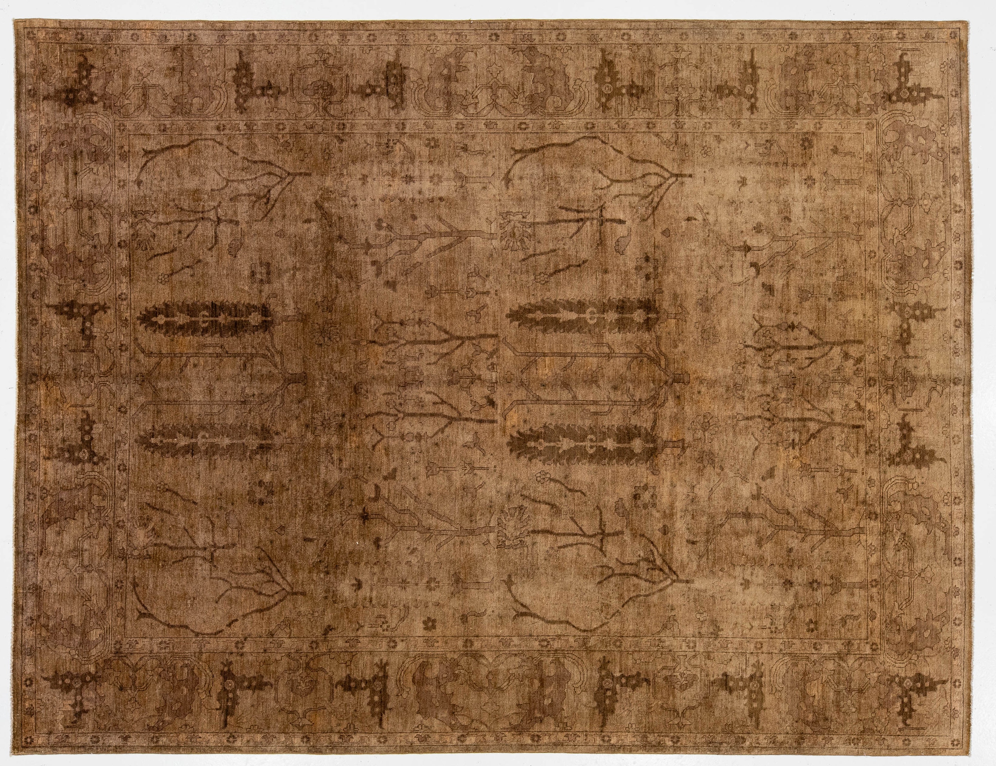 Modern Overdyed Wool Rug 8 X 11