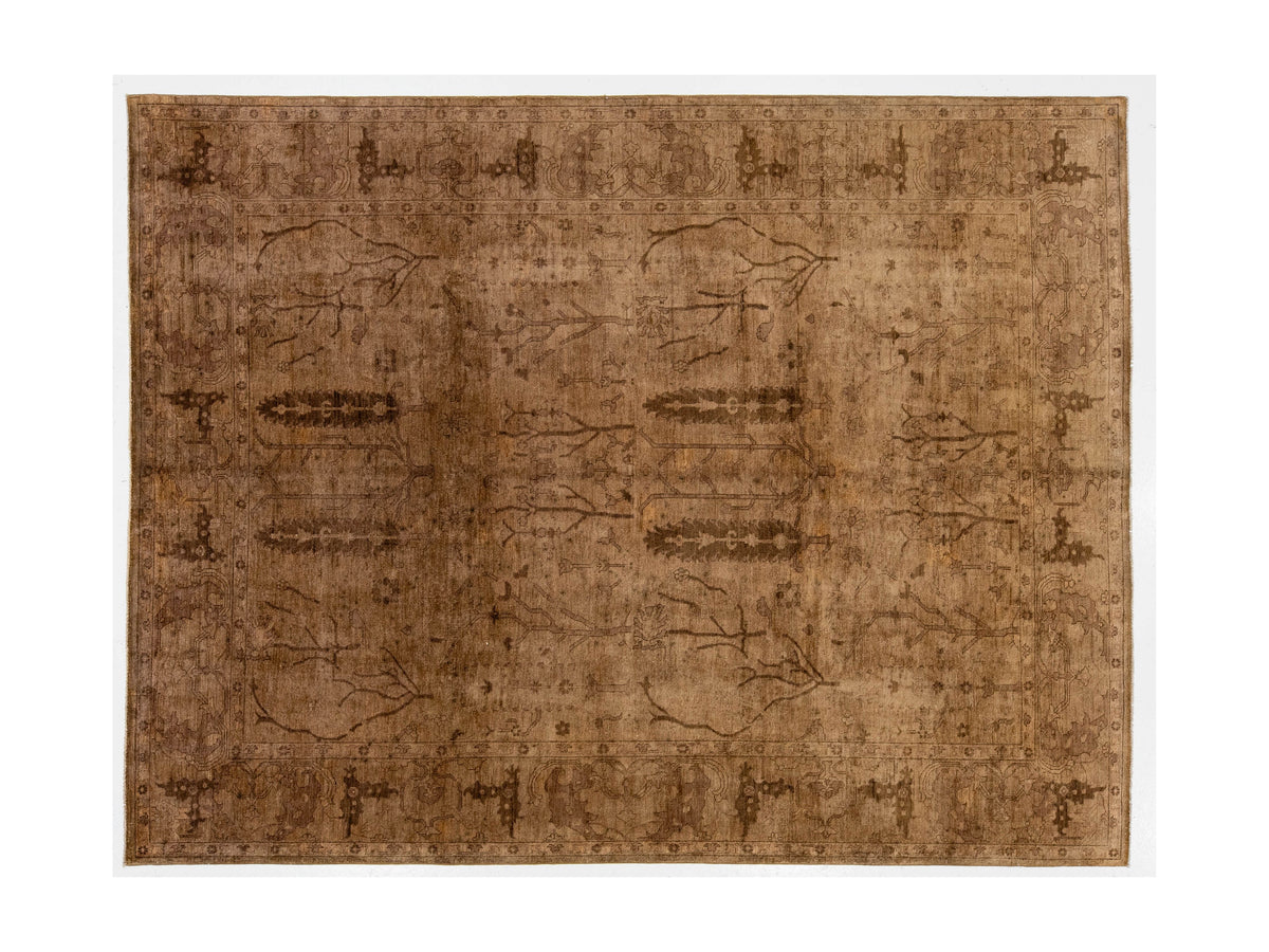 Modern Overdyed Wool Rug 8 X 11