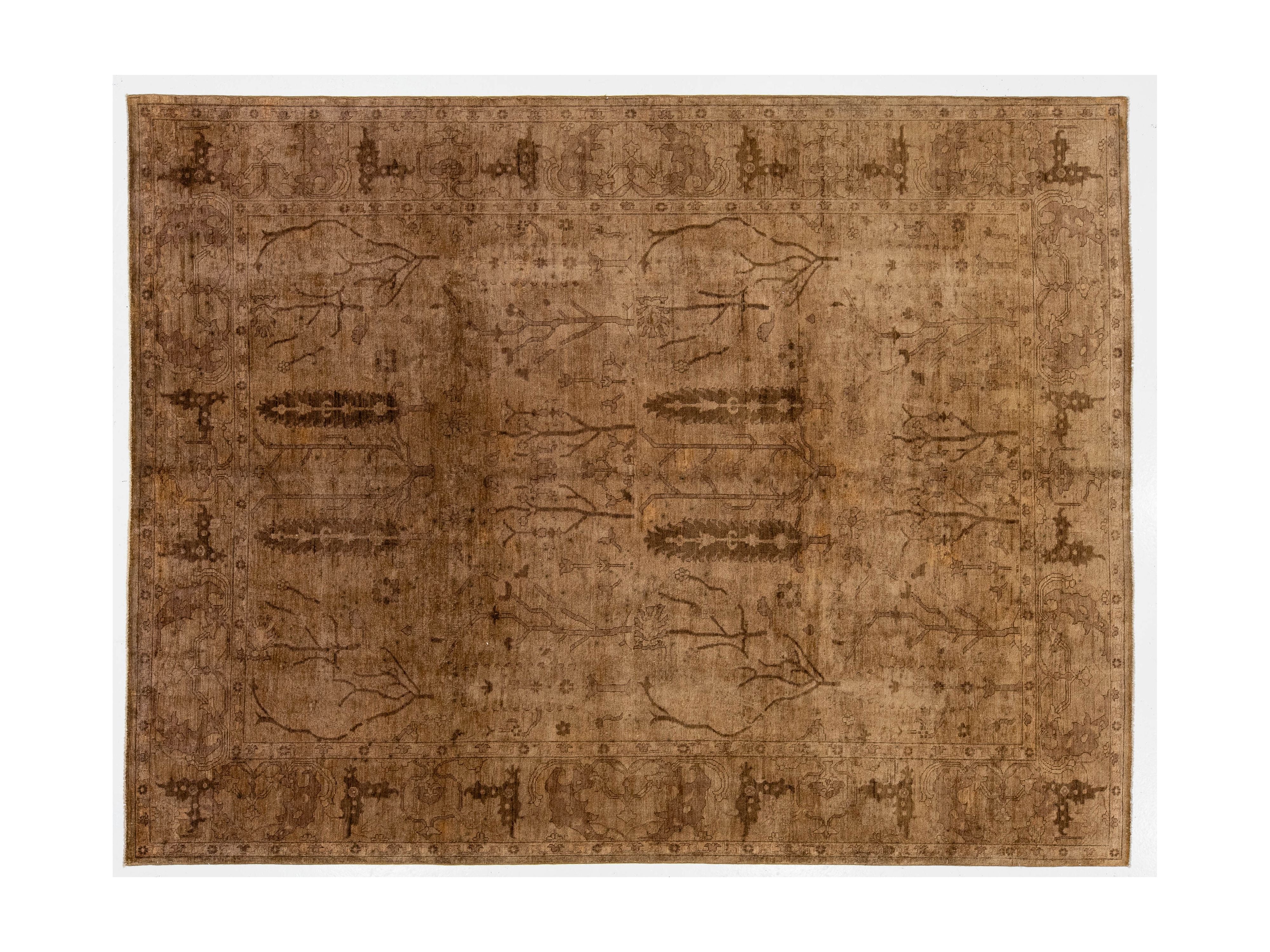 Modern Overdyed Wool Rug 8 X 11