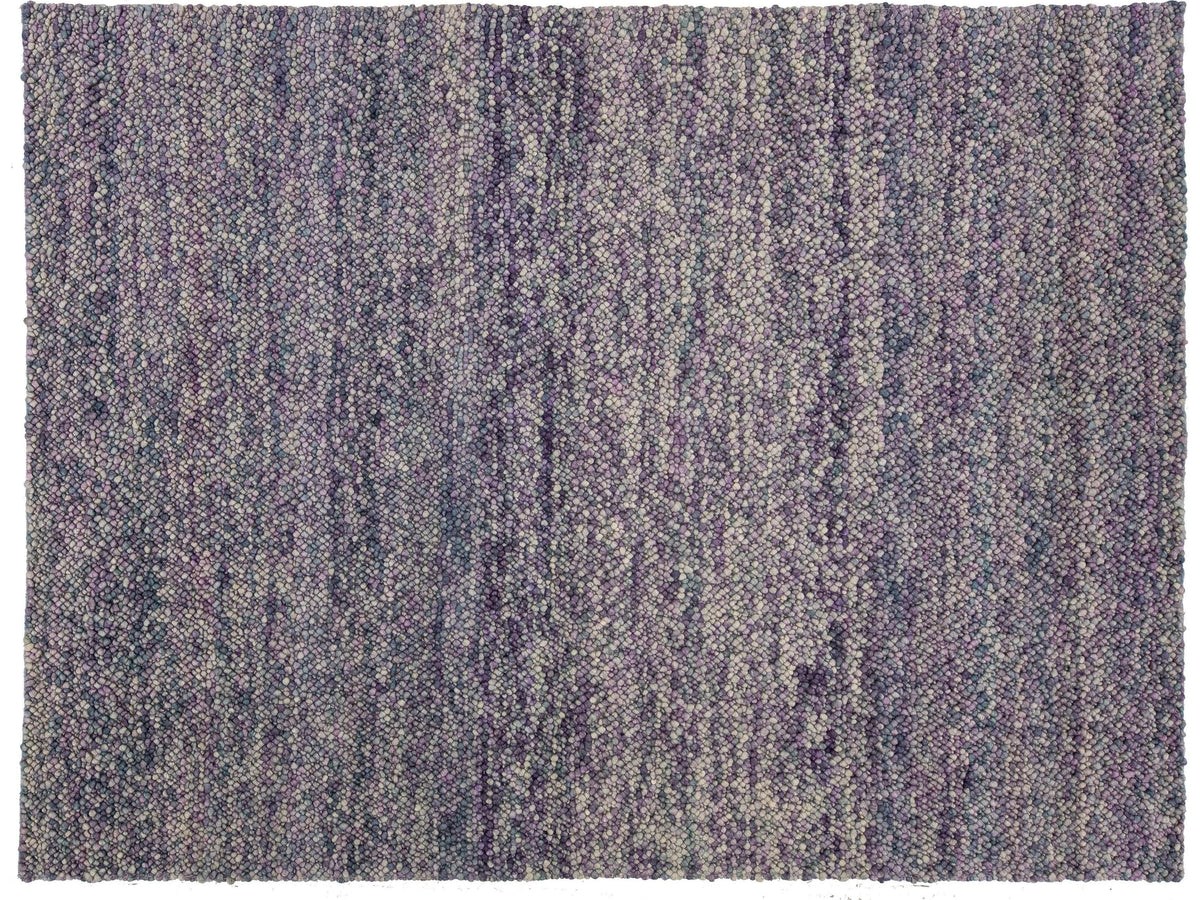 Modern Felted Wool Rug 8 X 11