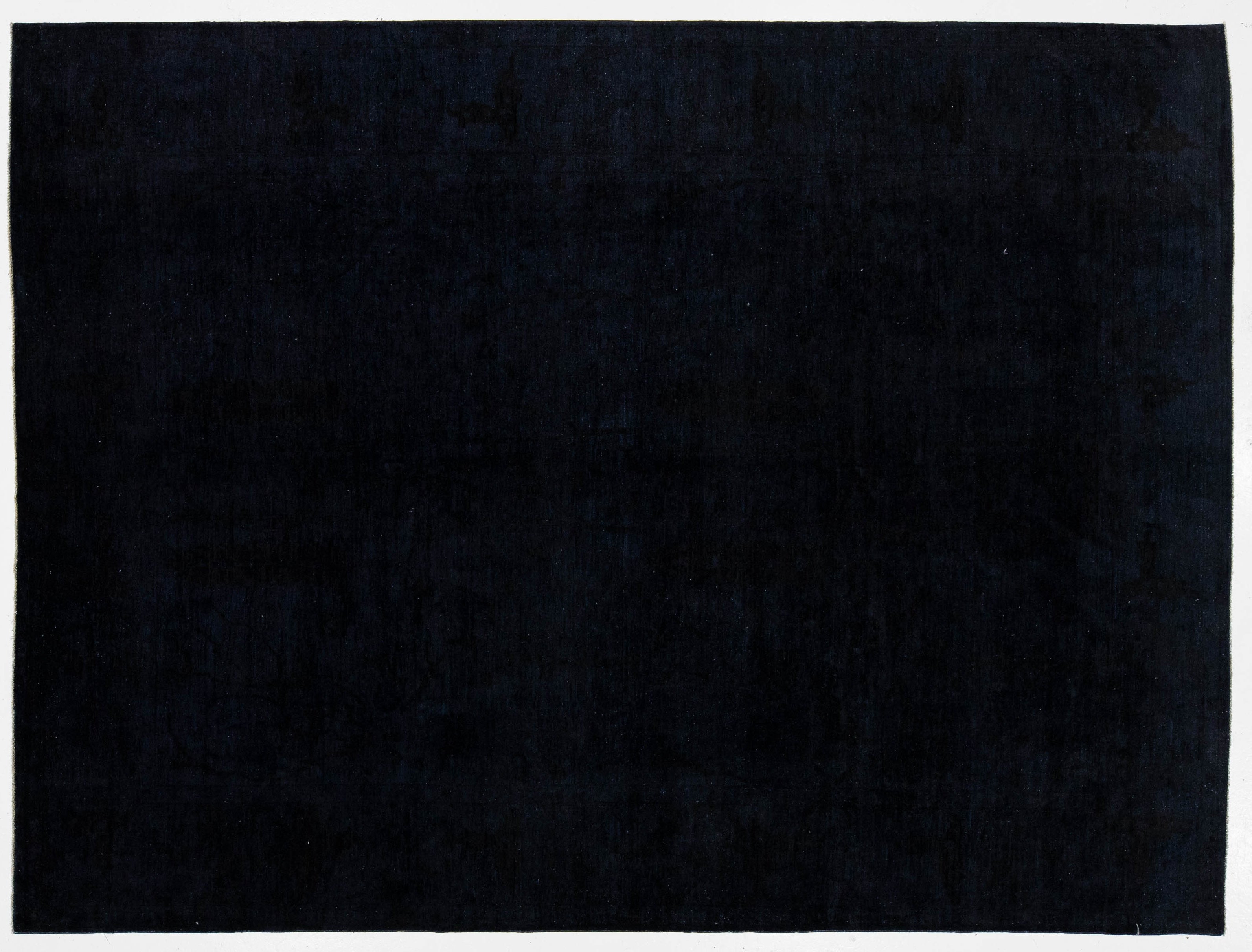 Modern Overdyed Wool Rug 9 X 11