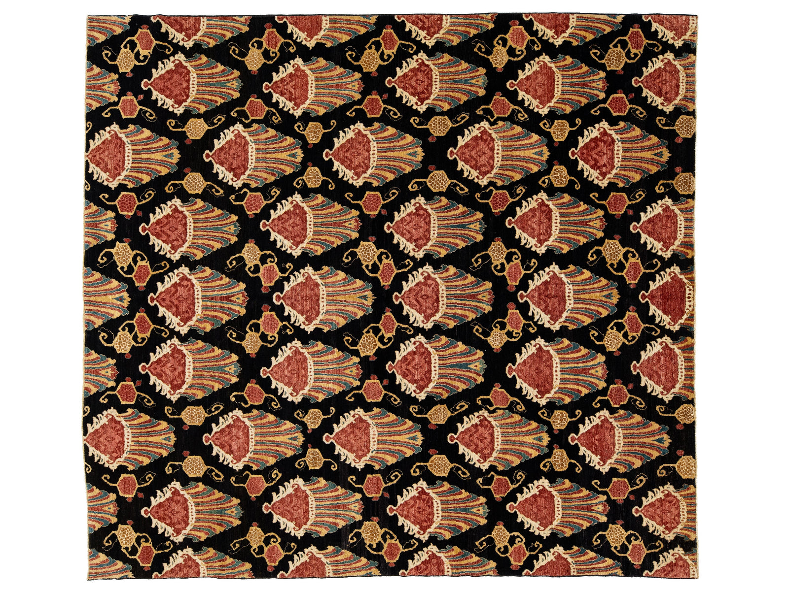 Modern Wool Rug 9 X 12