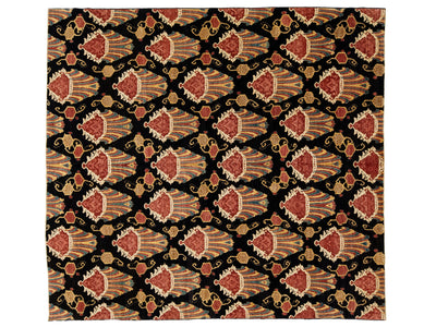 Modern Wool Rug 9 X 12