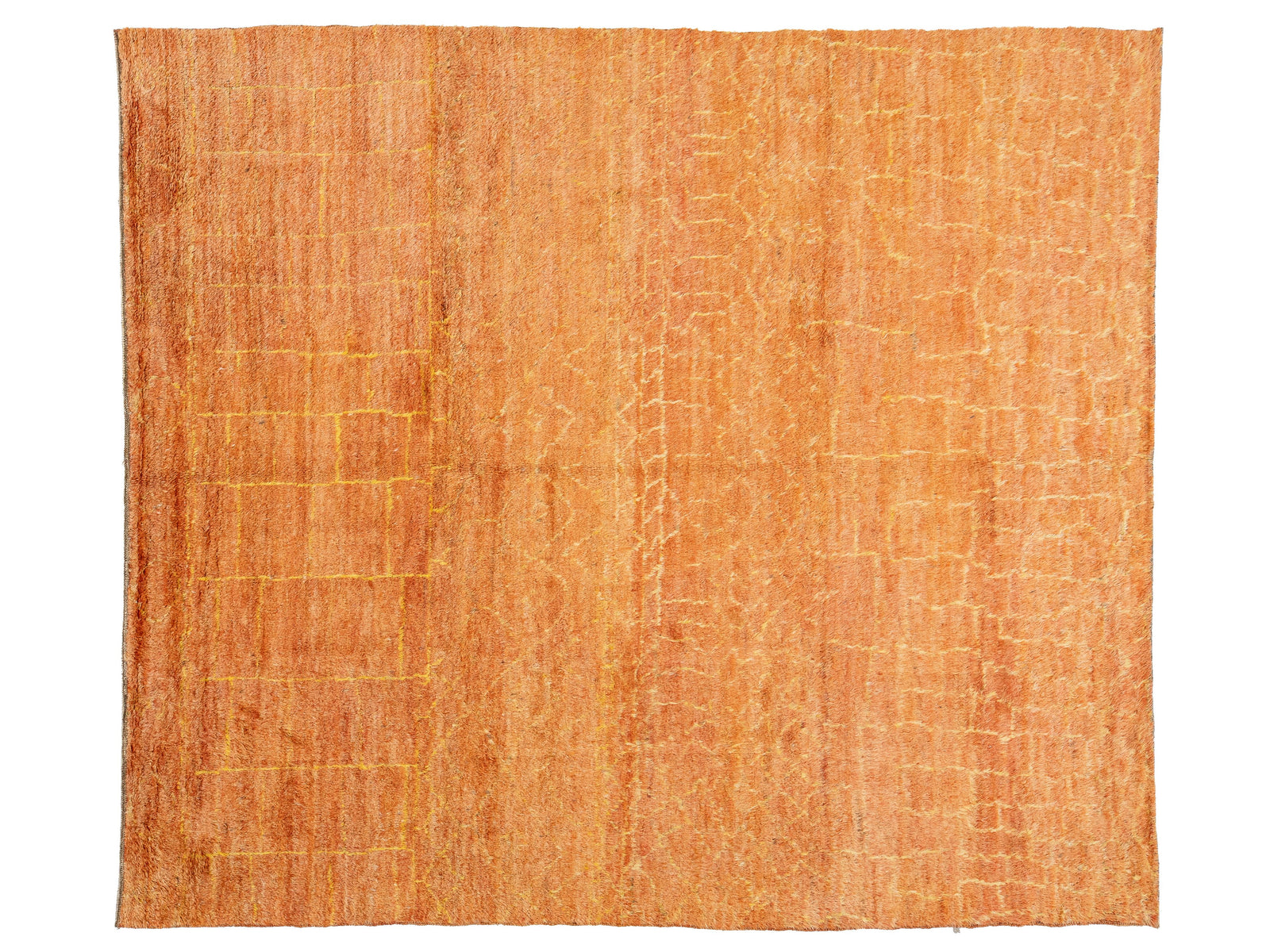 Modern Moroccan Wool Rug 8 X 10
