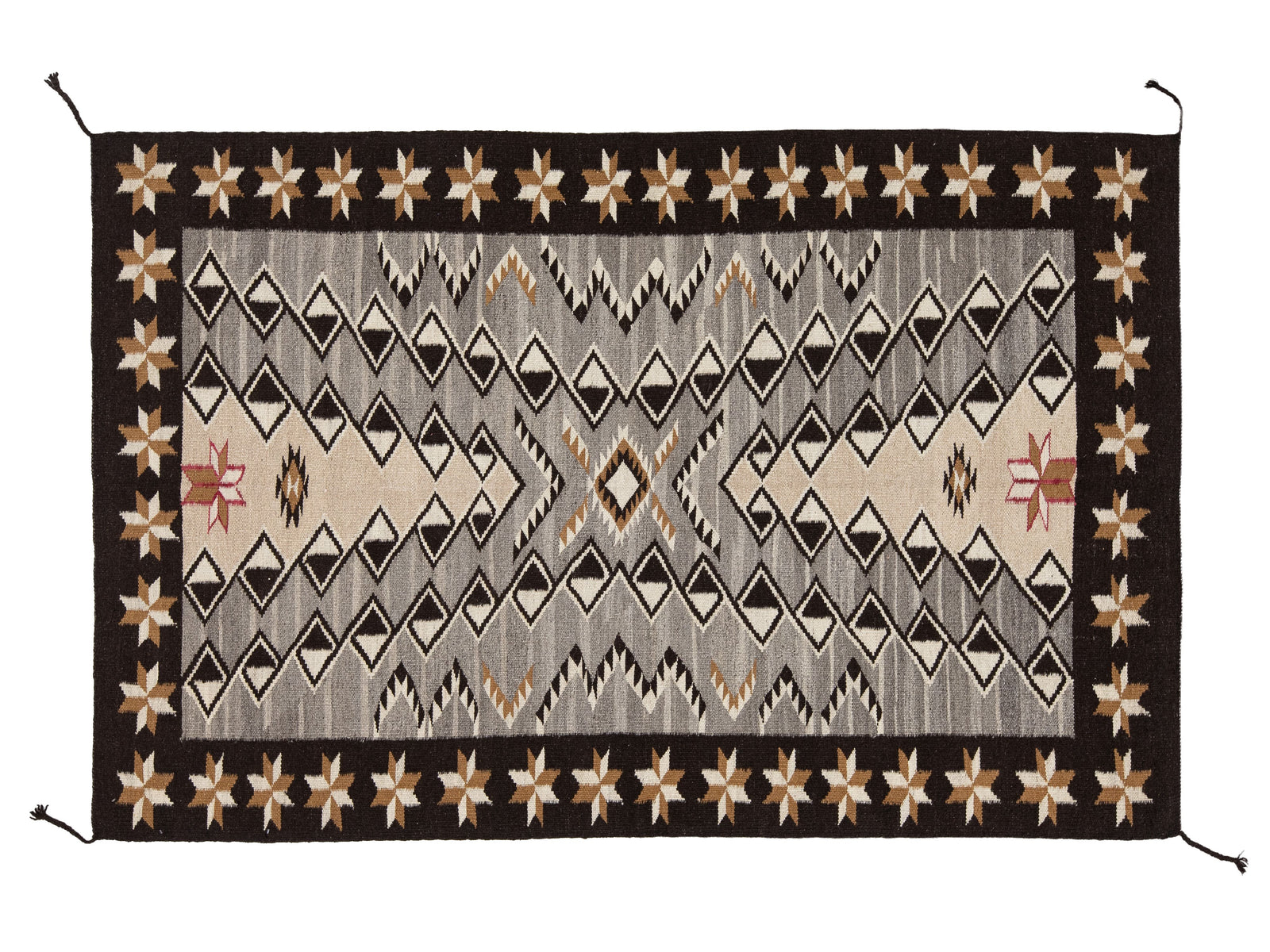 Modern Navajo Wool Rug 5 X 8