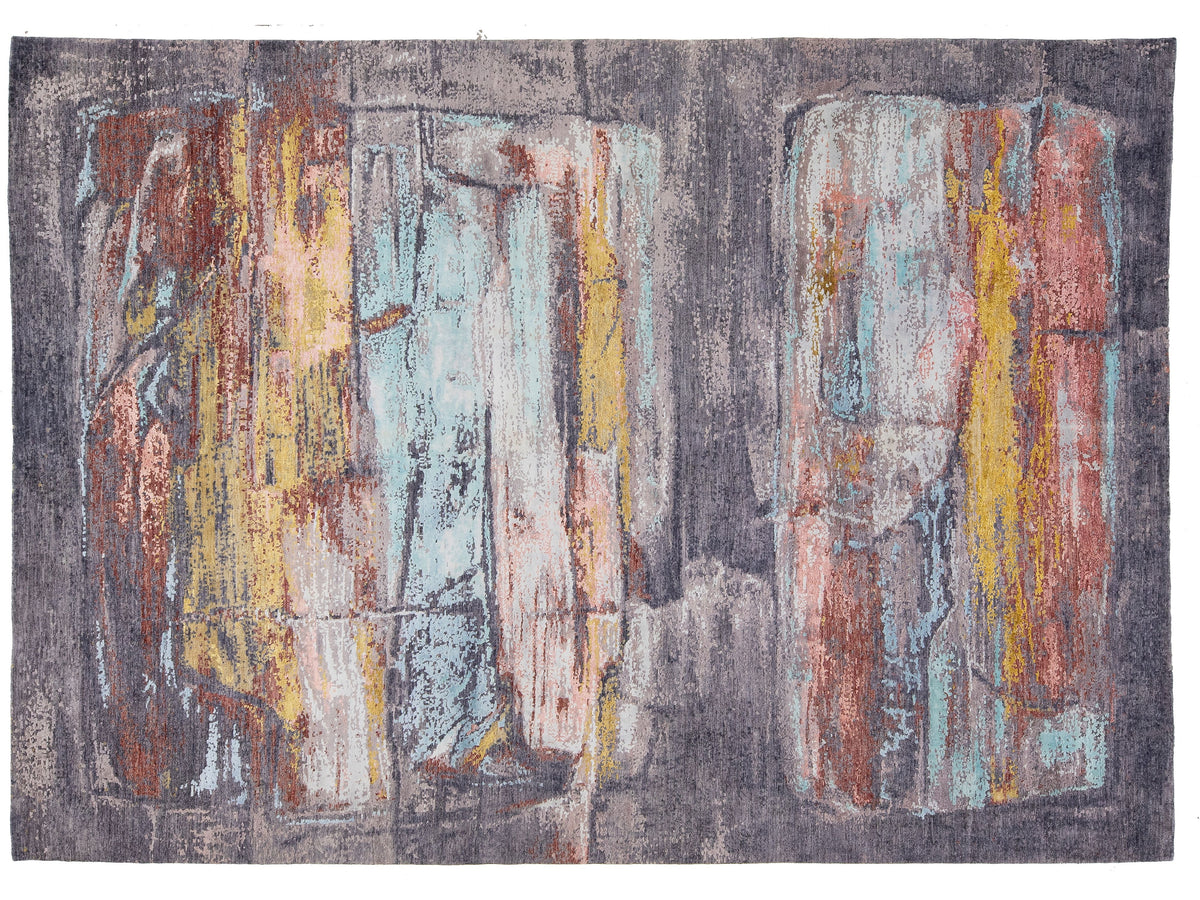 Modern Wool Rug 10 X 14