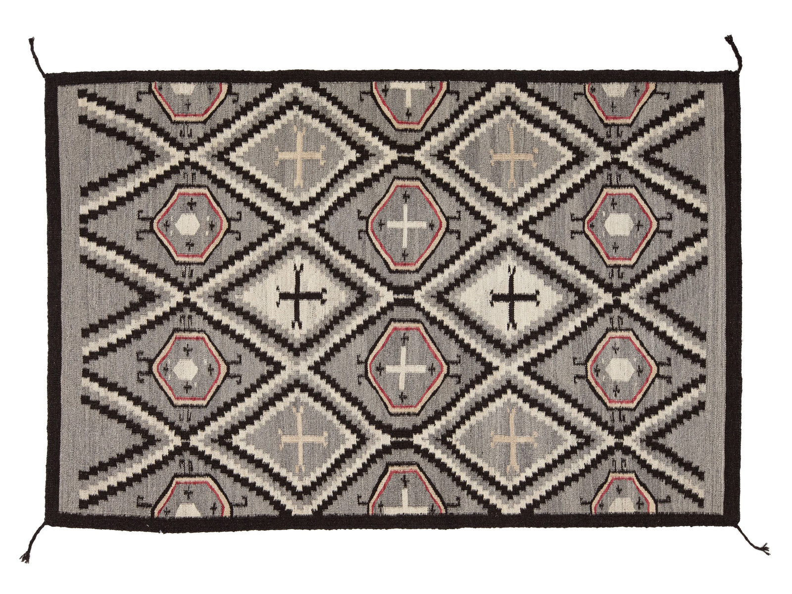 Modern Navajo Wool Rug 5 X 8
