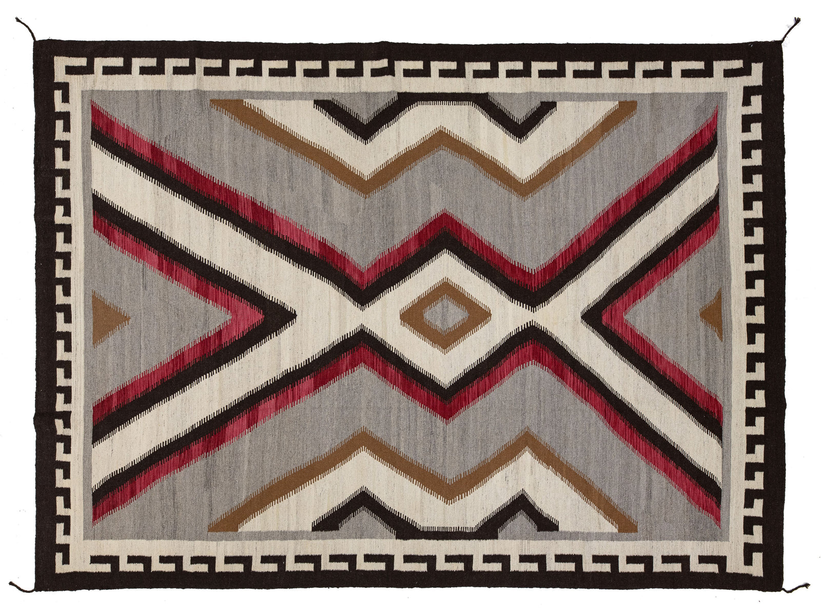 Modern Navajo Wool Rug 10 X 14