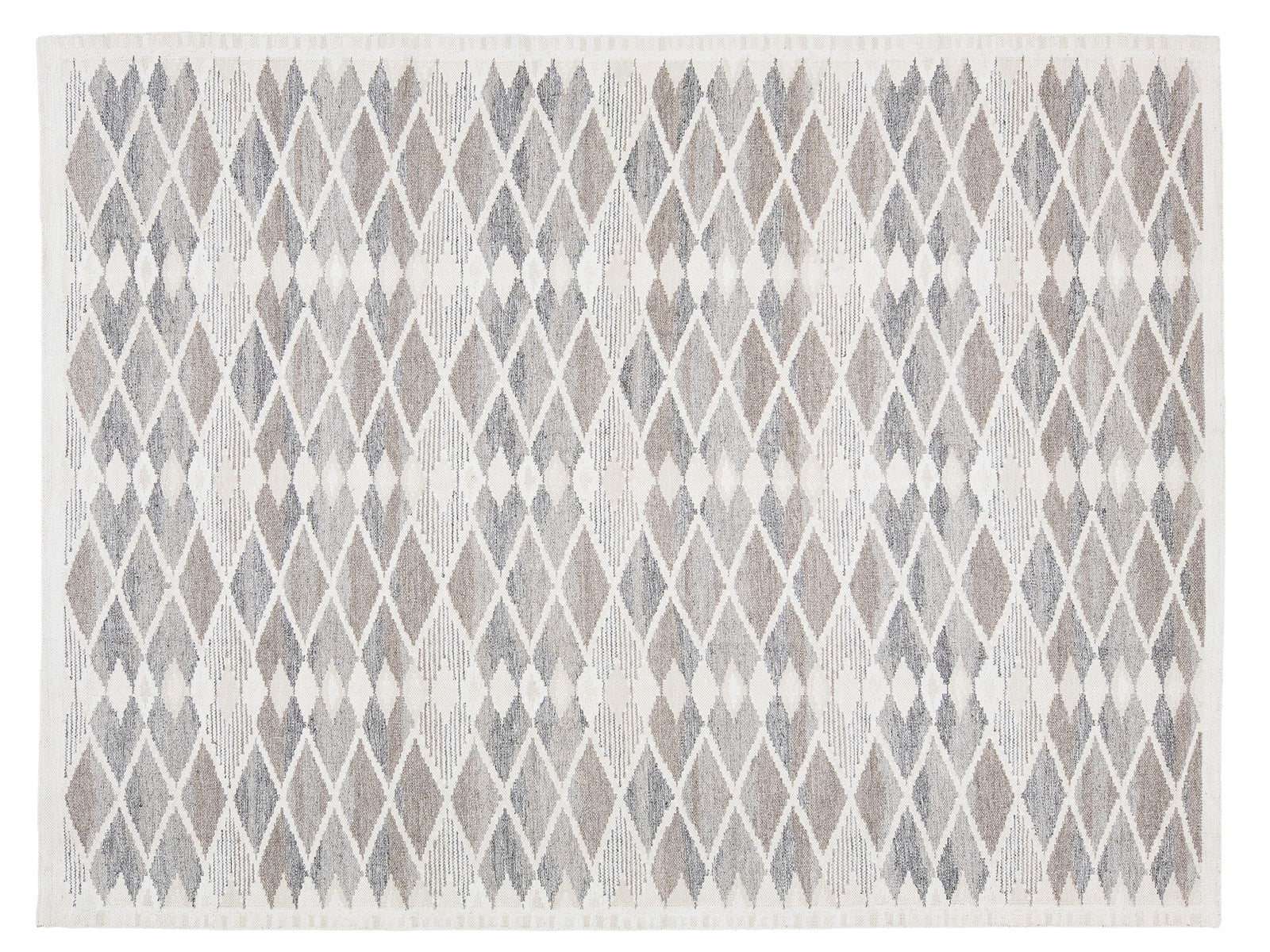 Modern Scandinavian Wool Rug 9 X 12