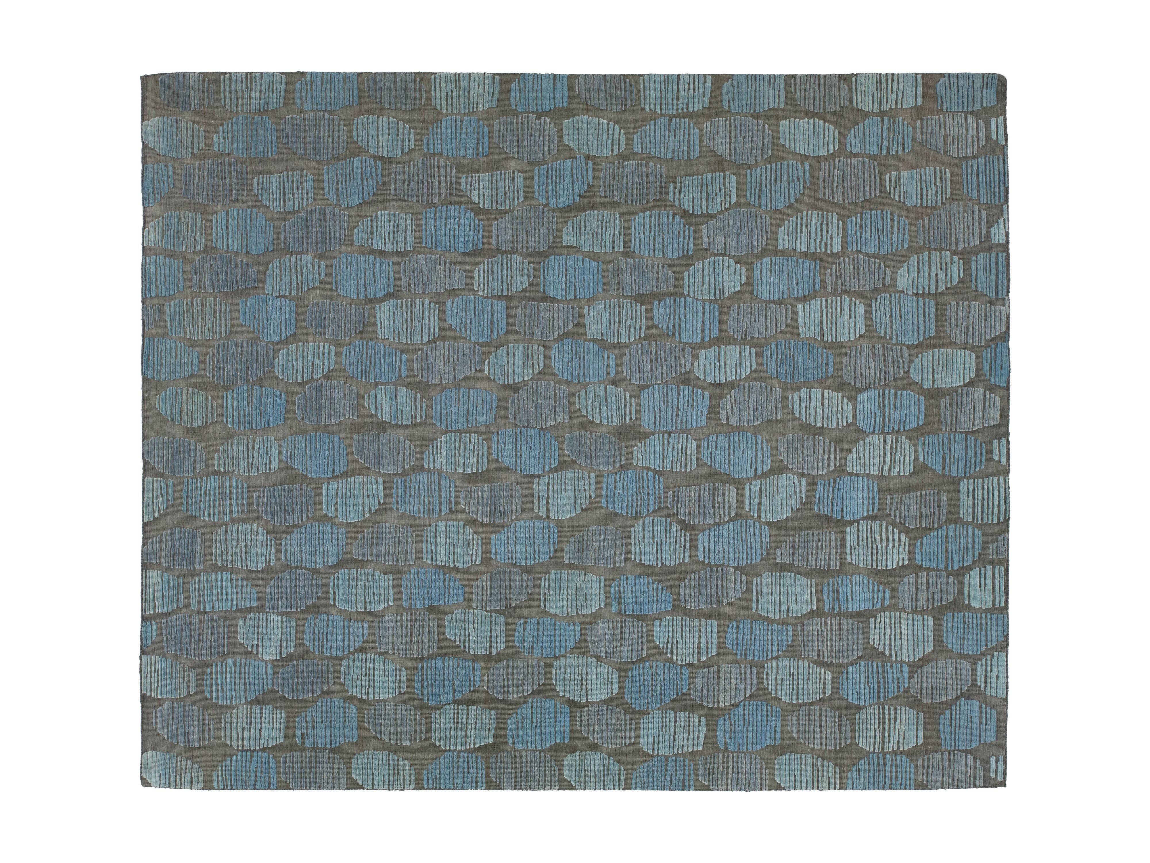 Modern Moroccan Wool Rug 12 X 15