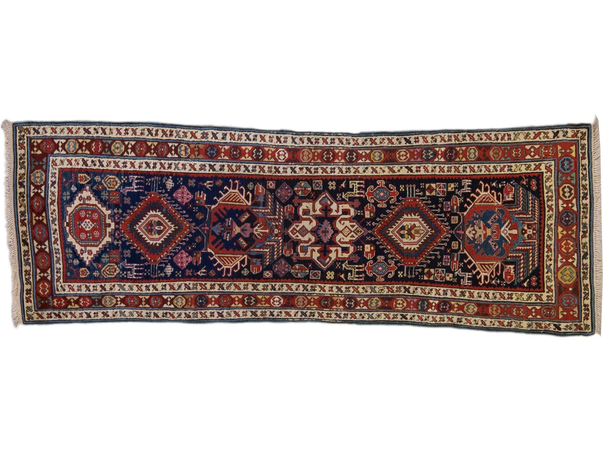 Antique North West Wool Runner 3 X 9