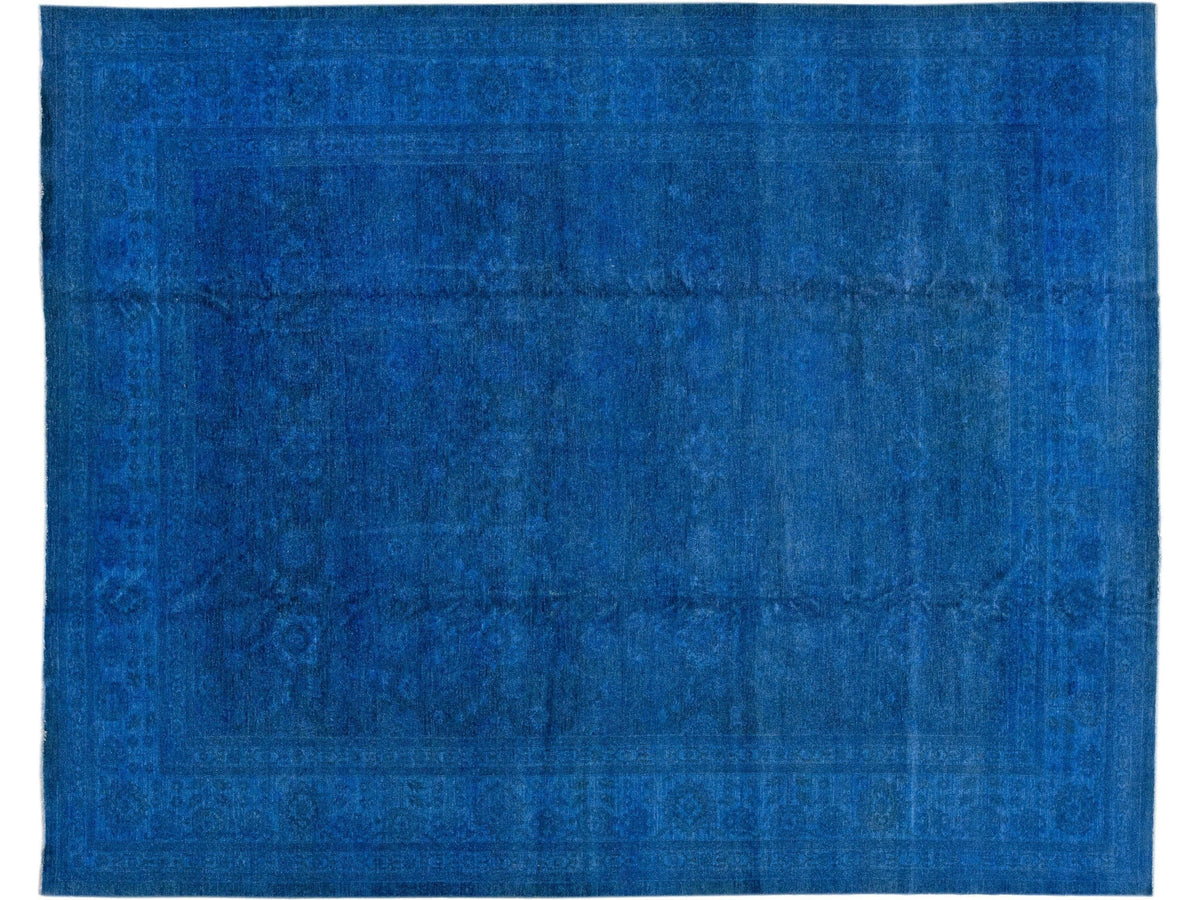 Modern Overdyed Wool Rug 12 X 15