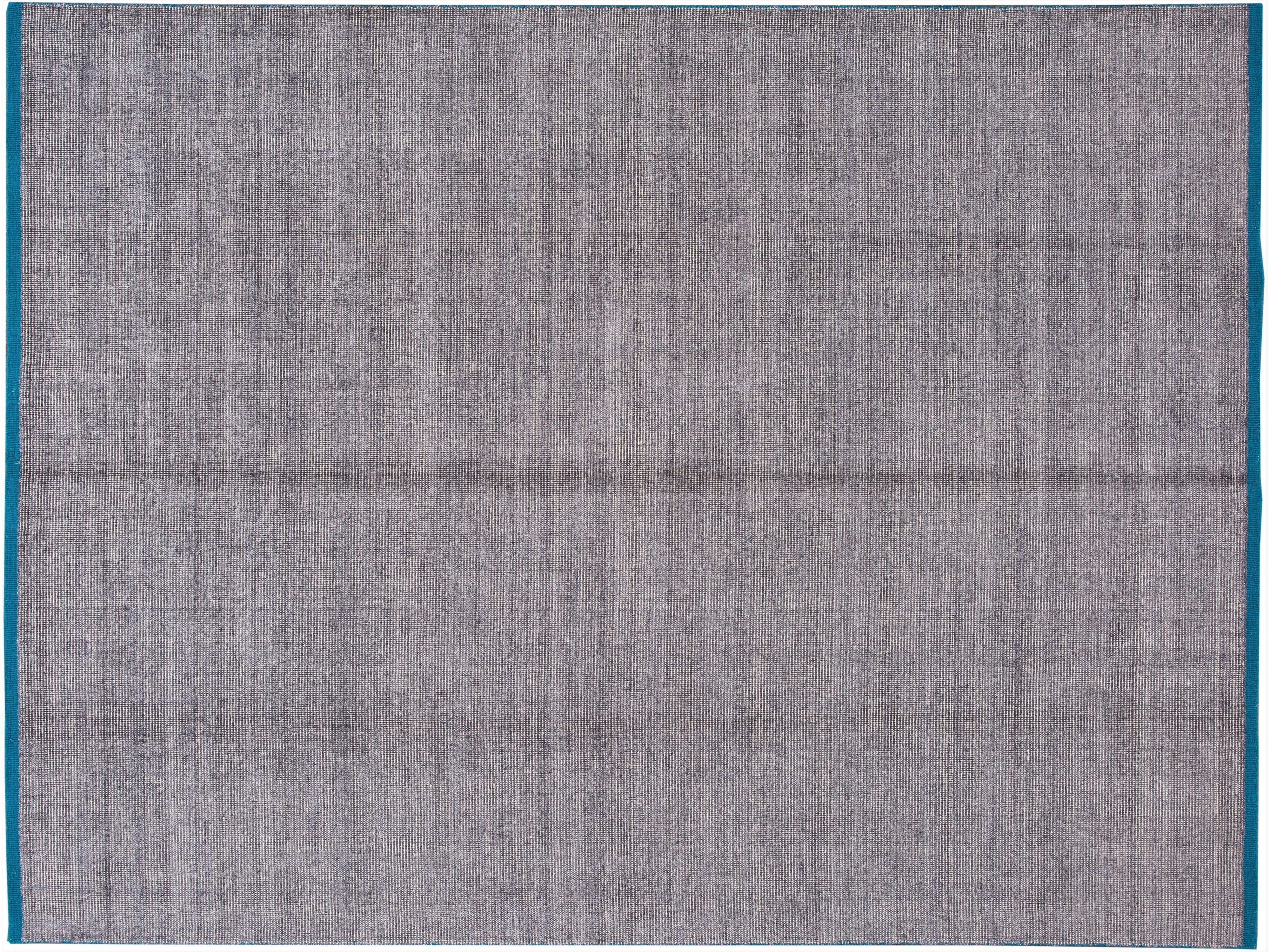 Modern Bamboo & Silk Boho Rug 9 X 12