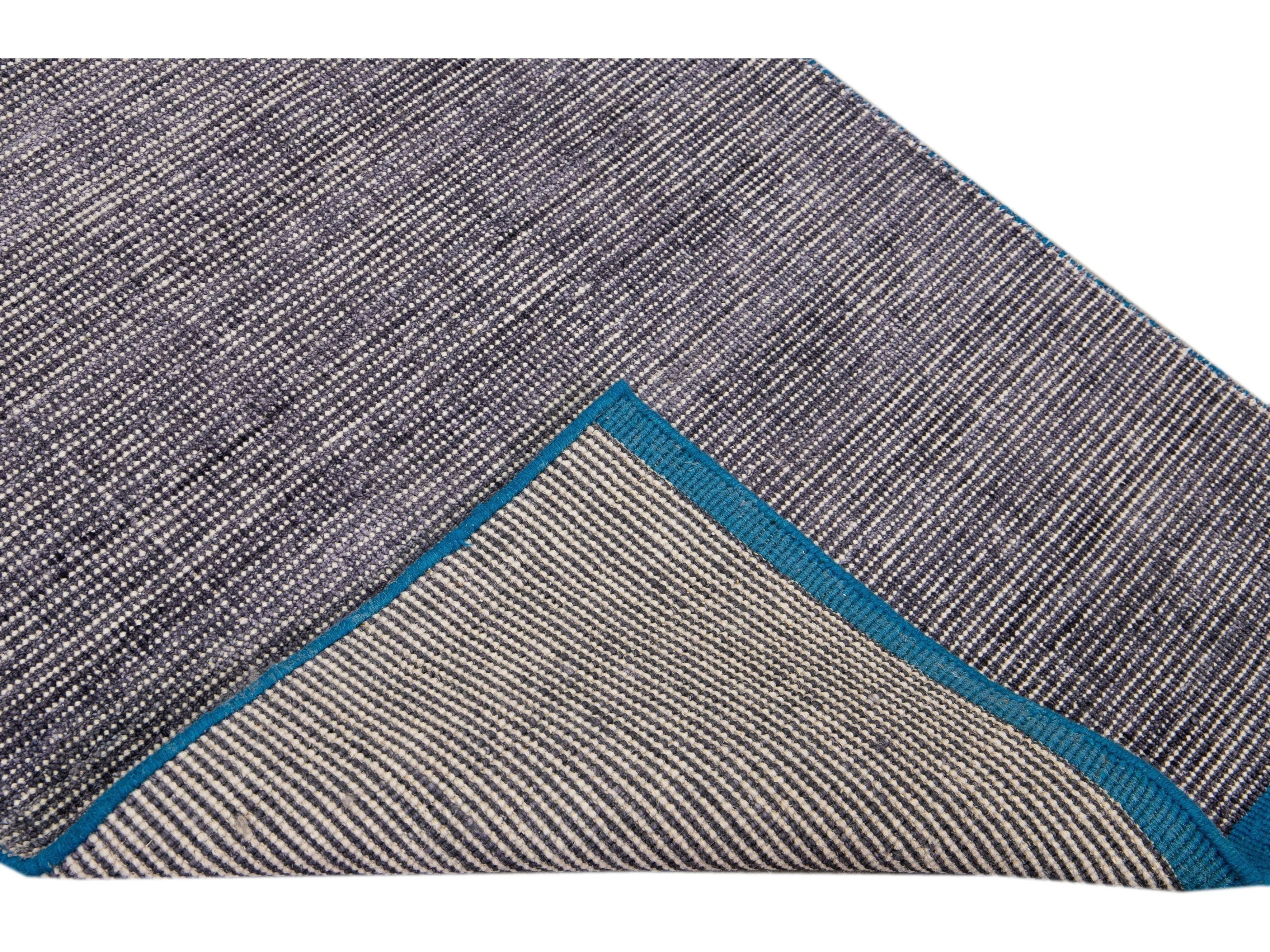 Modern Groove Collection Rug 3 x 12