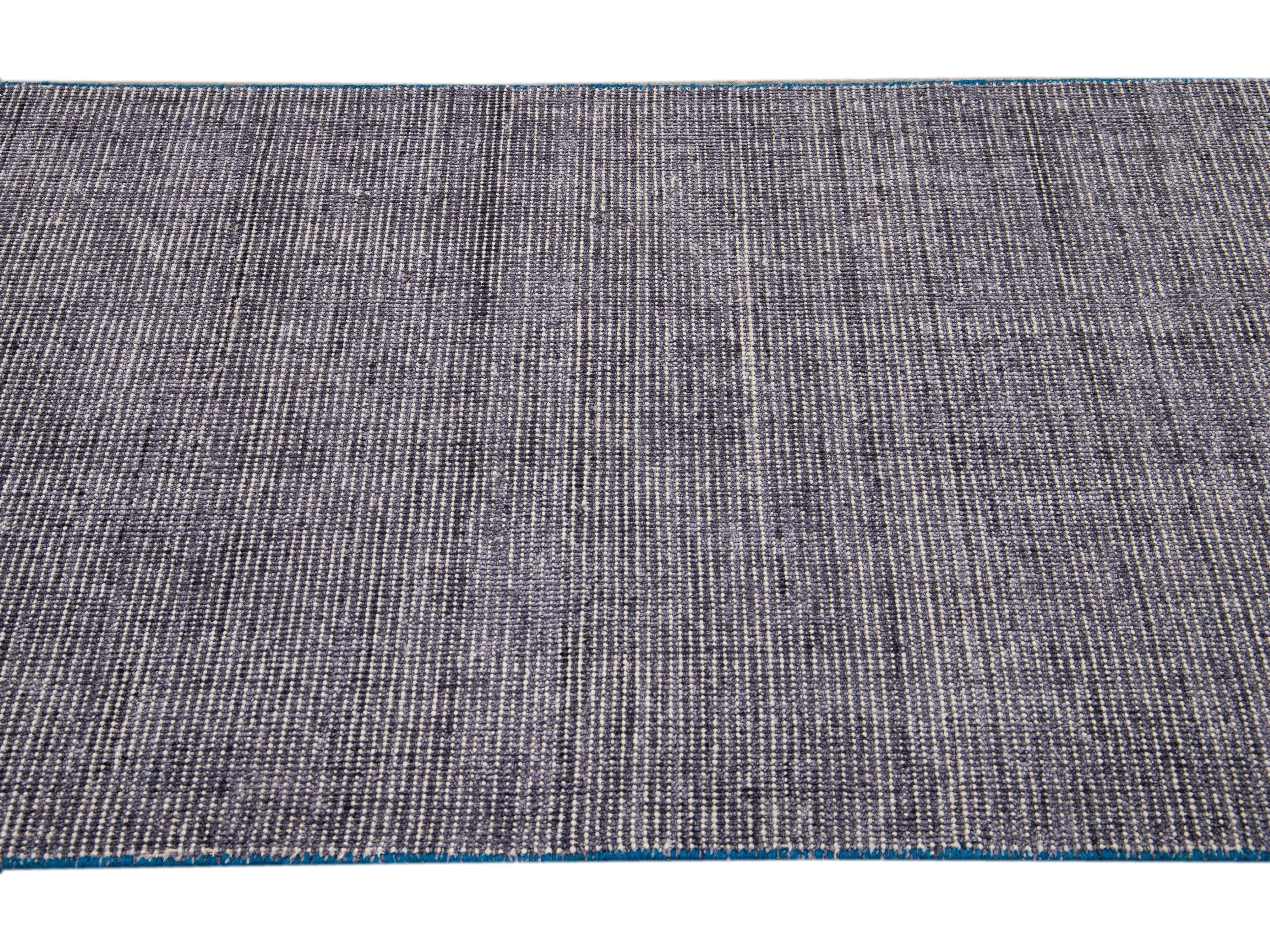 Modern Groove Collection Rug 3 x 12