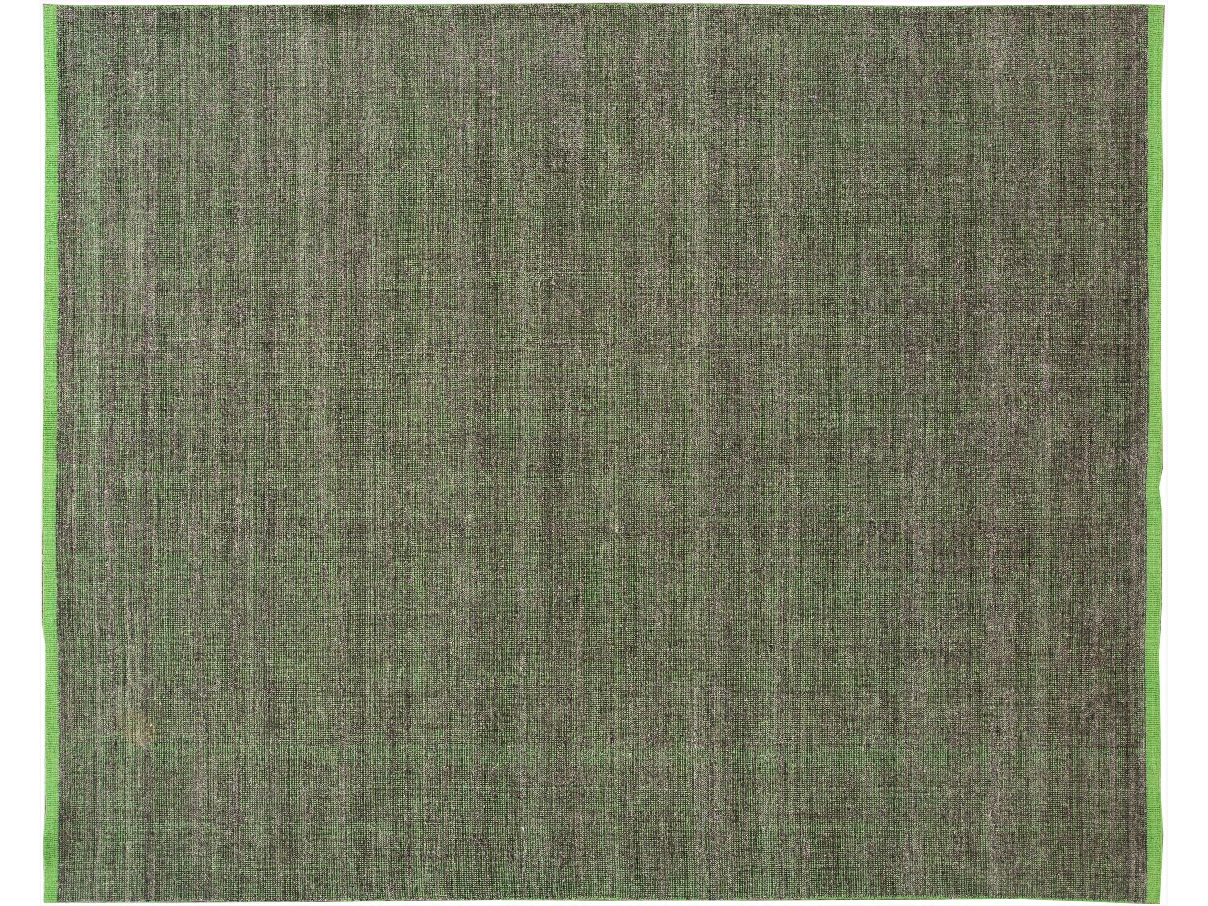 Modern Bamboo & Silk Boho Rug 9 X 12