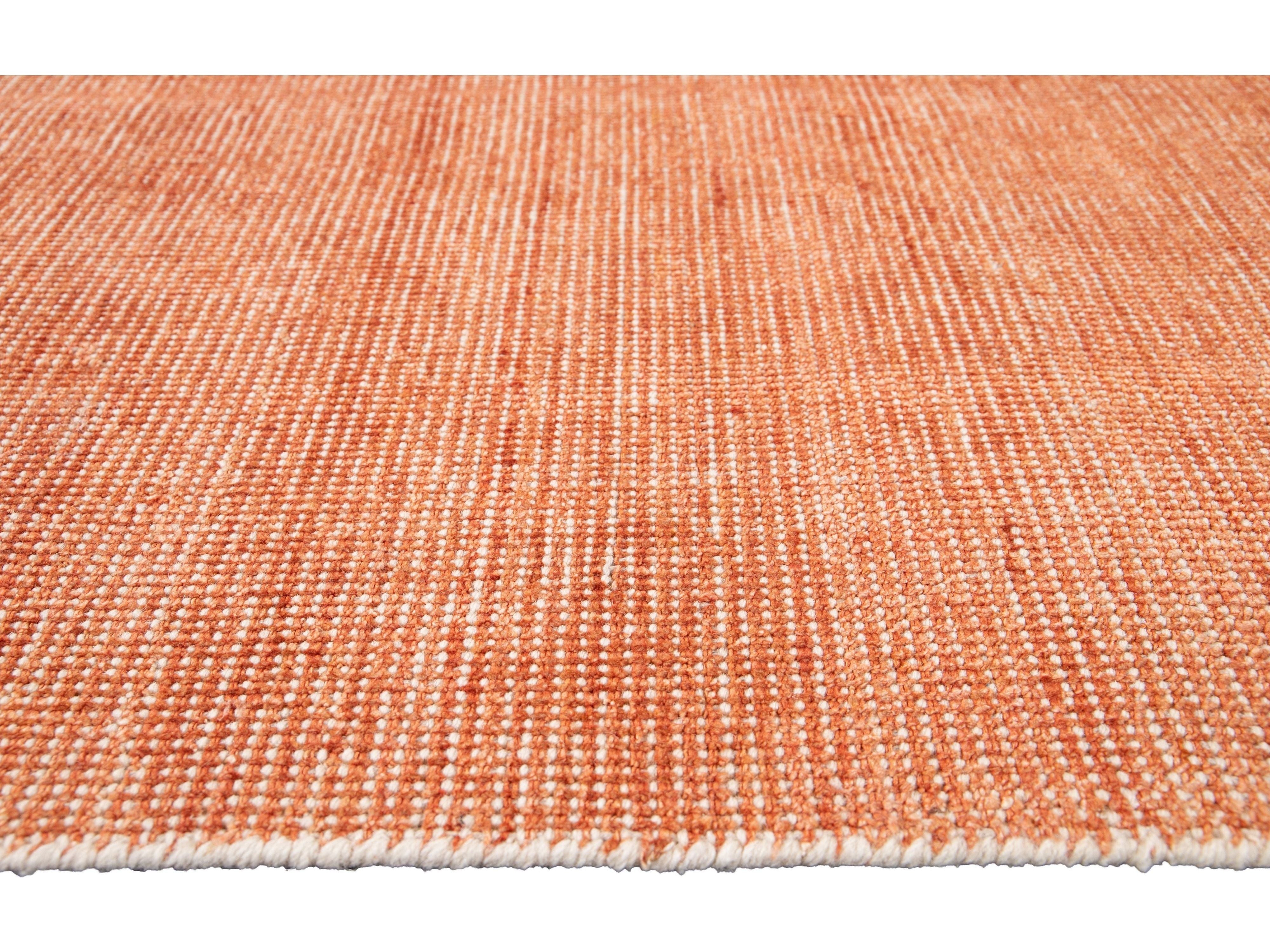 Modern Bamboo & Silk Boho Rug 10 X 14