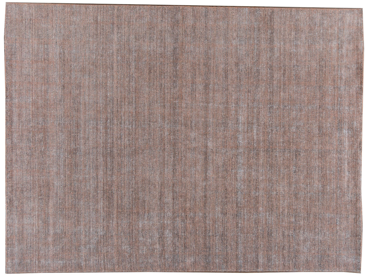 Modern Bamboo & Silk Groove Rug 10 X 14