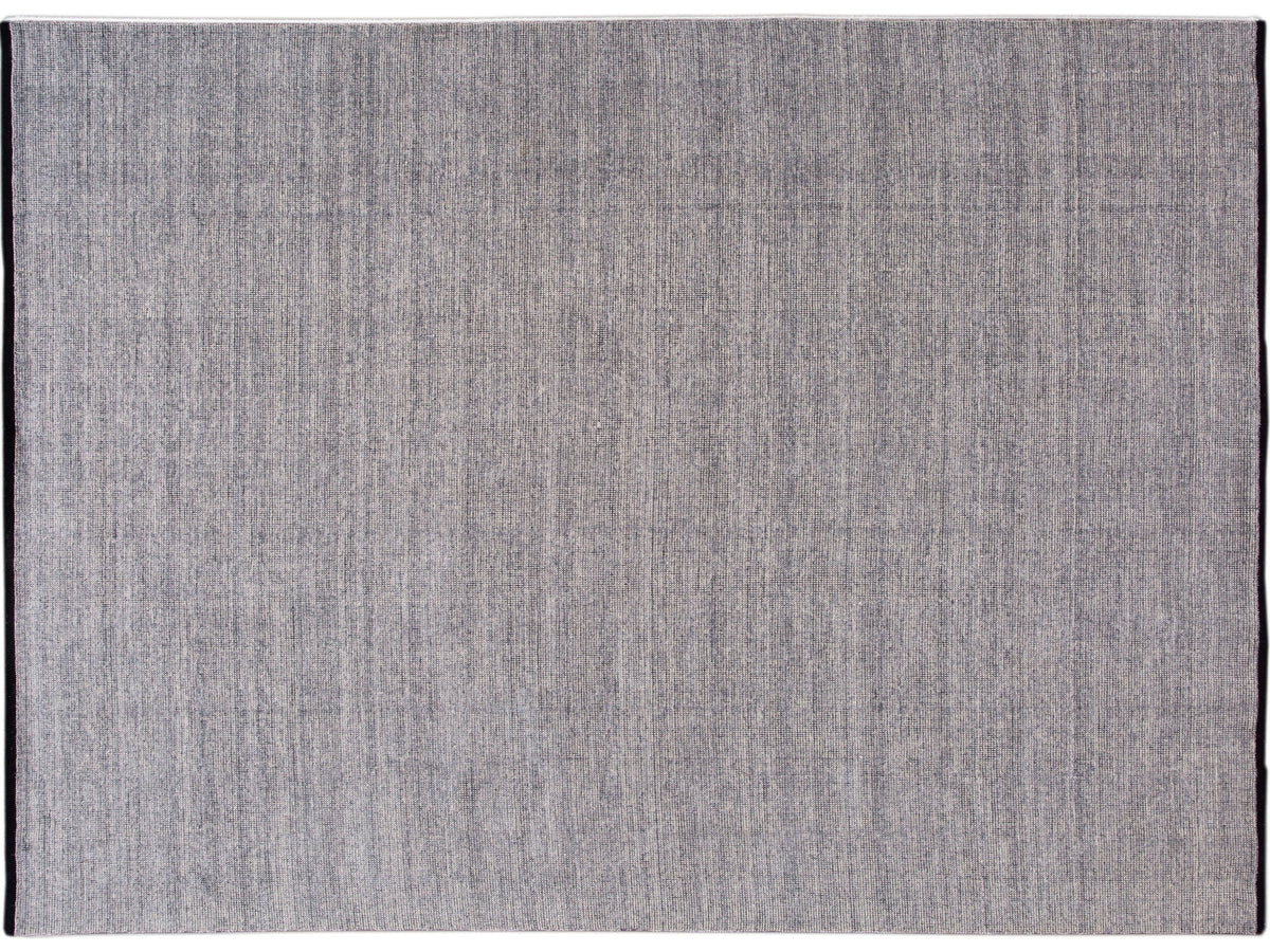 Modern Bamboo & Silk Groove Rug 10 X 14