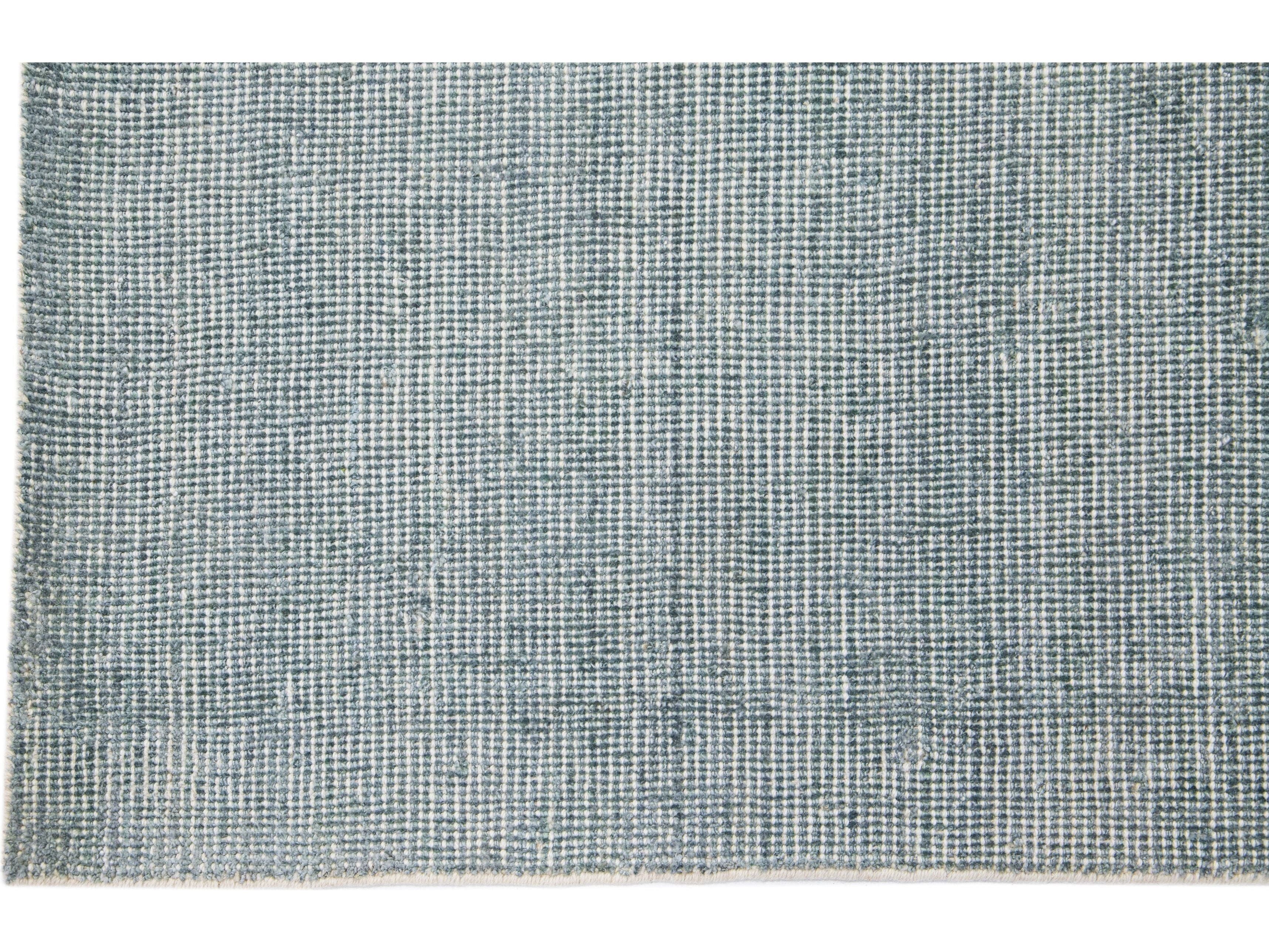 Modern Groove Collection Rug 3 x 8