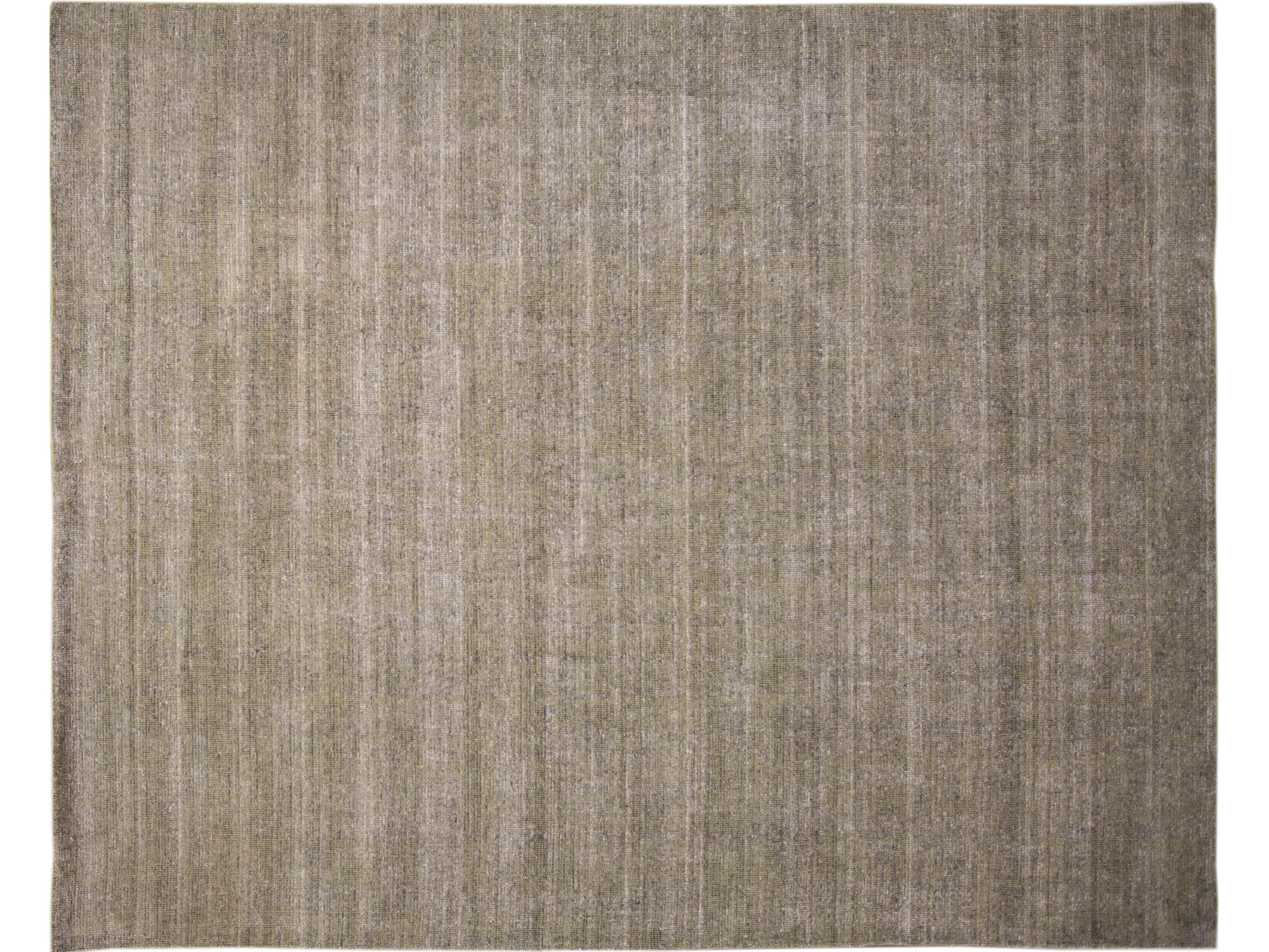 Modern Groove Collection Rug 10 x 11
