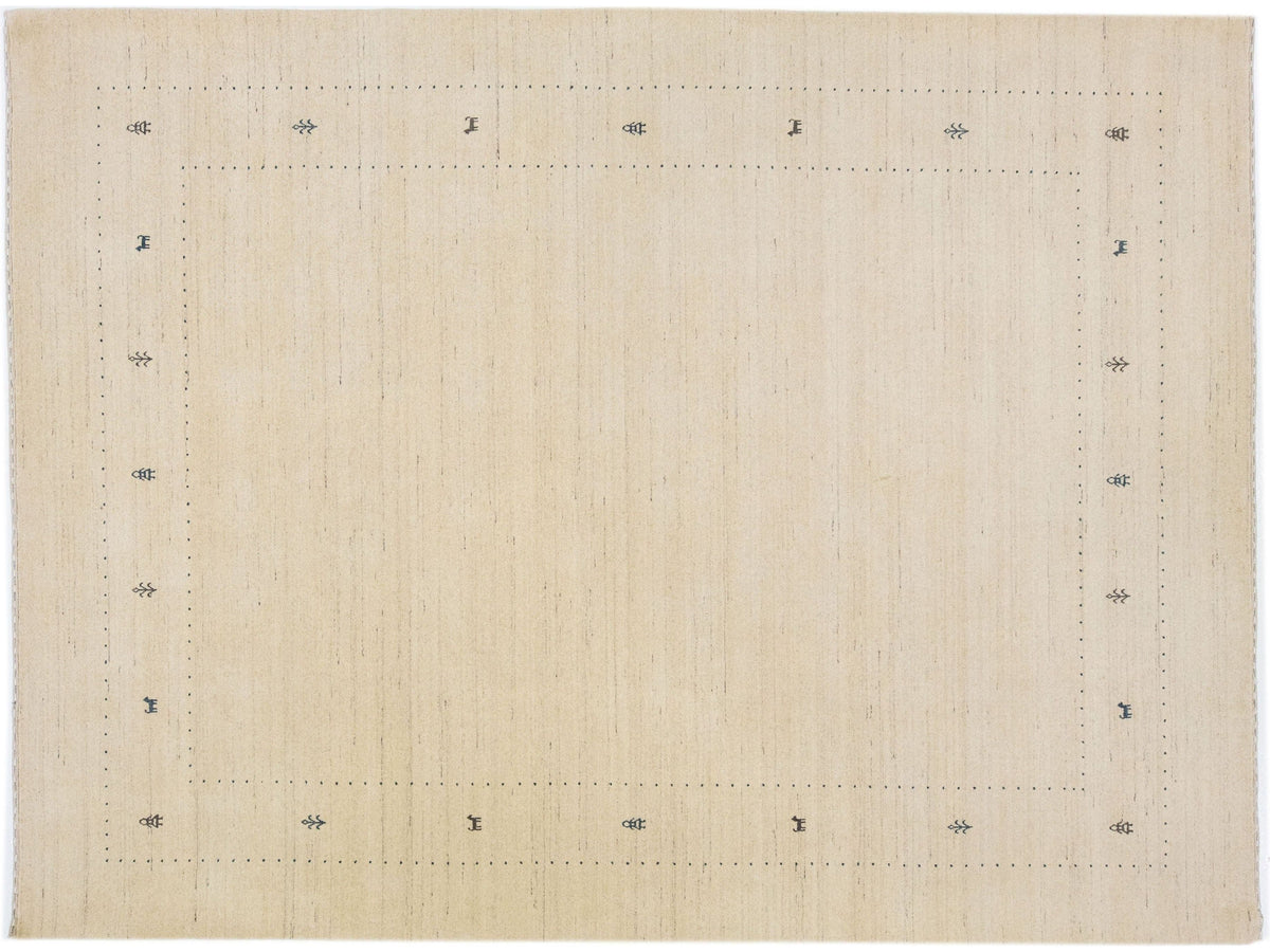 Modern Gabbeh Wool Rug 9 X 12